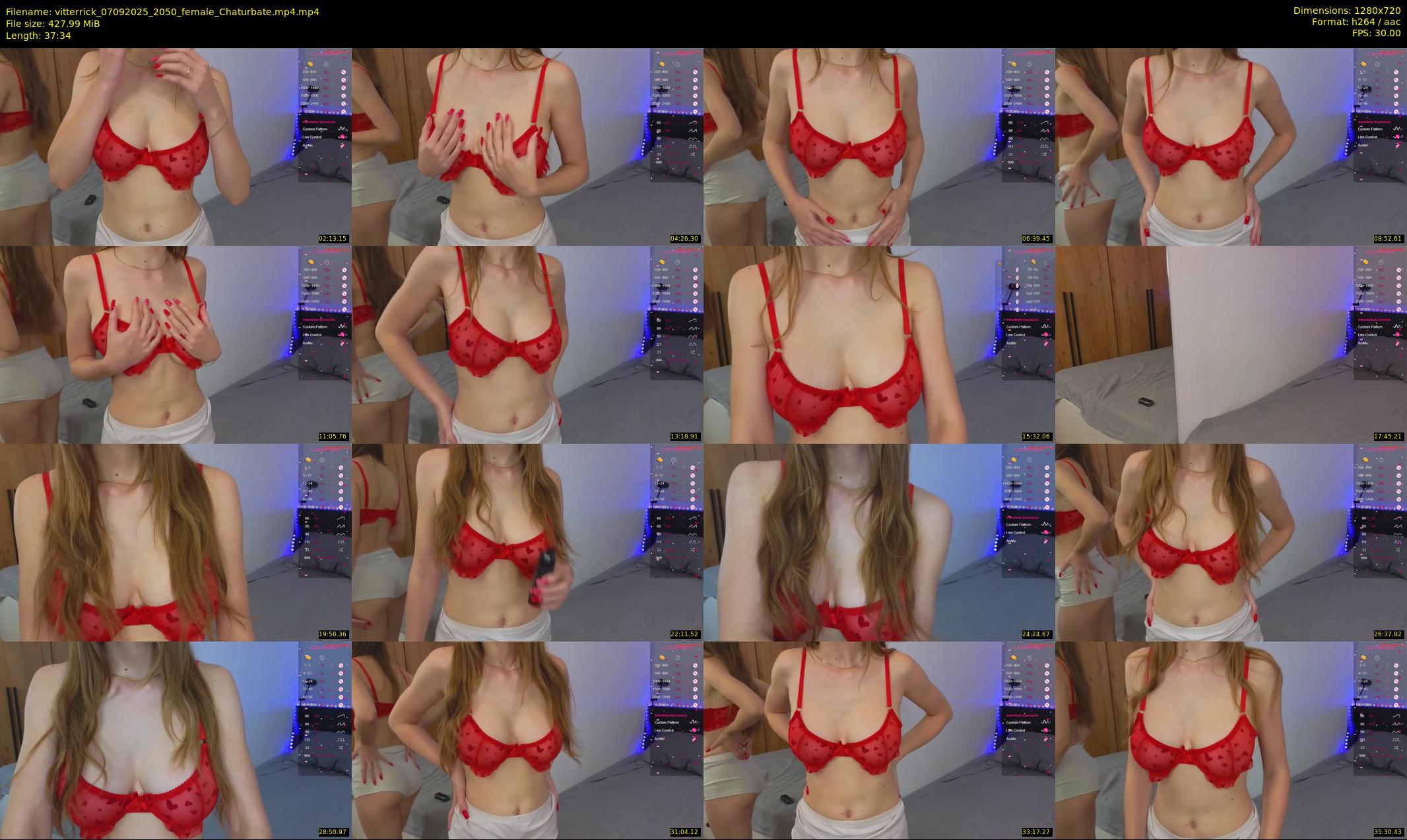 vitterrick — 38 minute Chaturbate female cam show recording, 720p, Sep 7, 2025