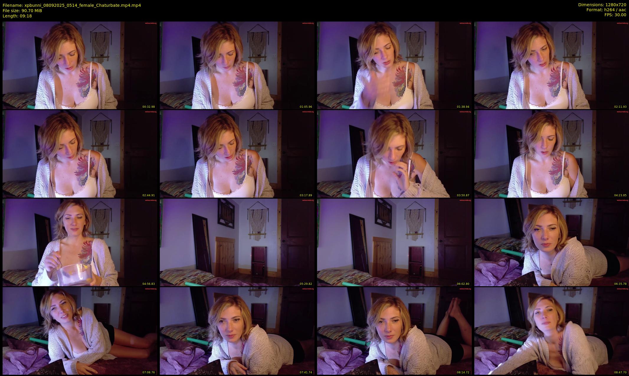 xpbunni — 10 minute Chaturbate female cam show recording, 720p, Sep 8, 2025