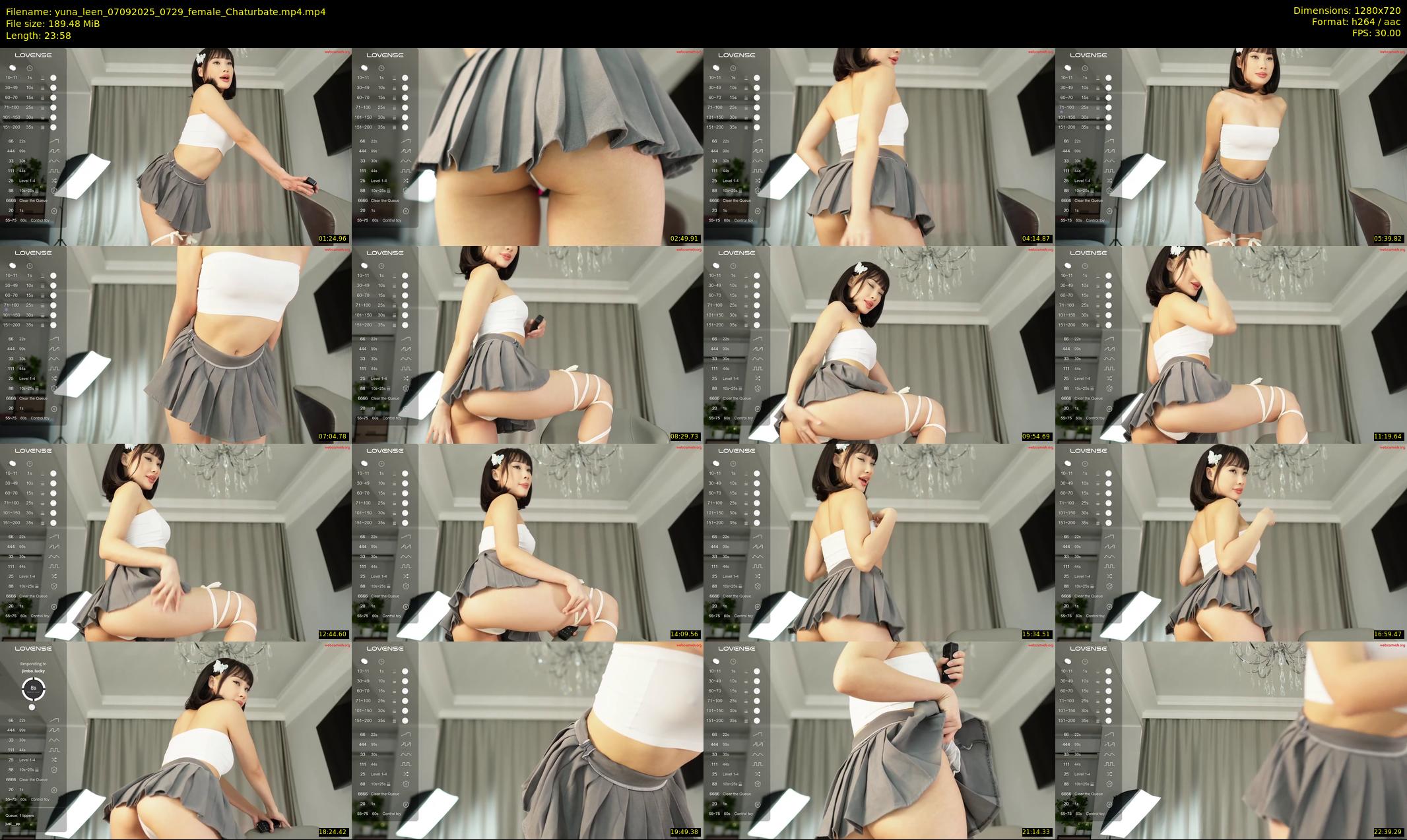 yuna_leen — 24 minute Chaturbate female cam show recording, 720p, Sep 7, 2025