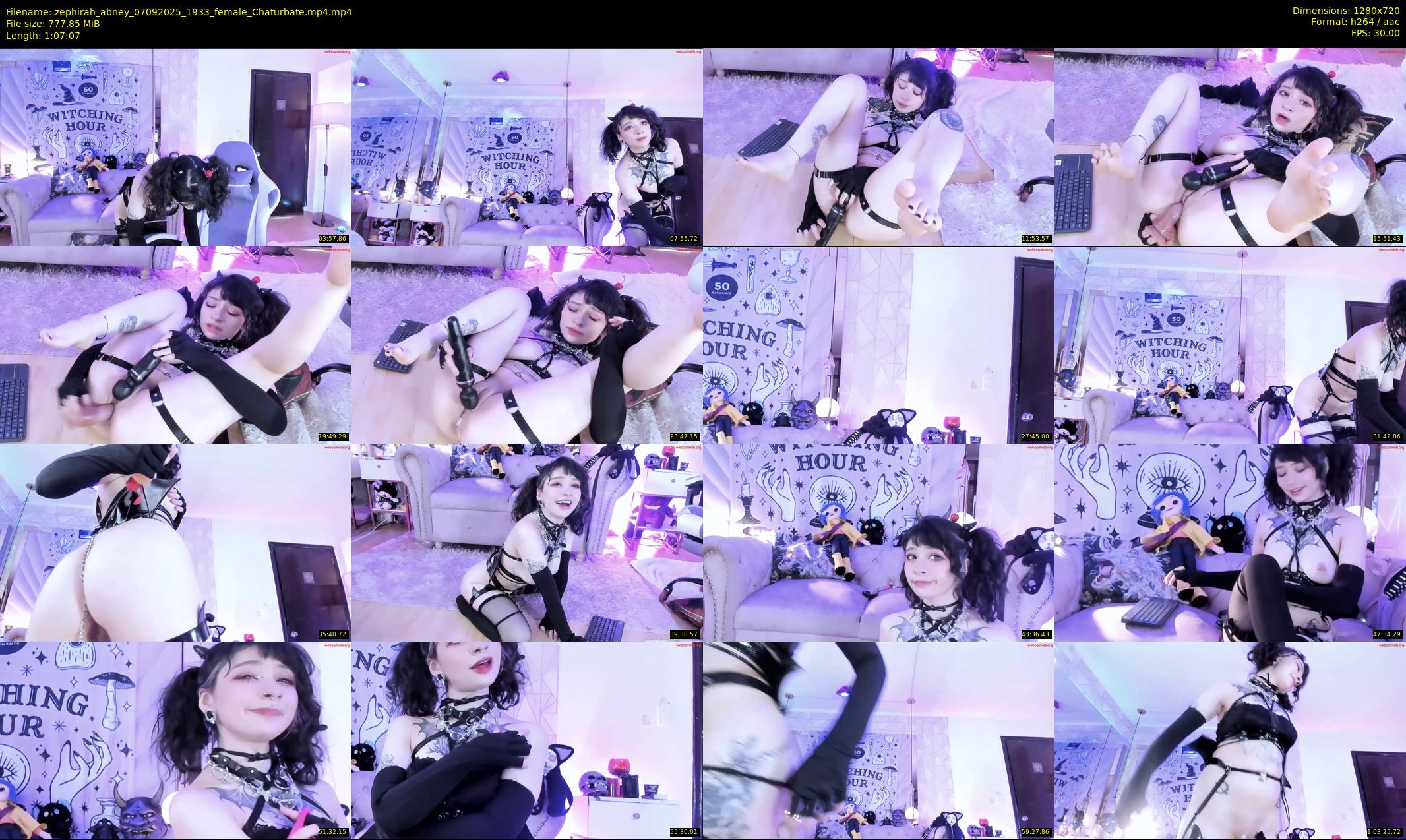 zephirah_abney — 68 minute Chaturbate female cam show recording, 720p, Sep 7, 2025