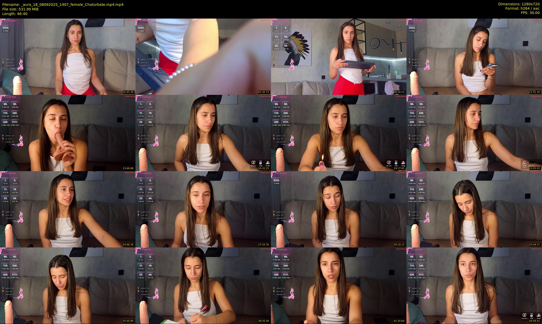 _aura_18 — 47 minute Chaturbate couple cam show recording, 720p, Sep 8, 2025