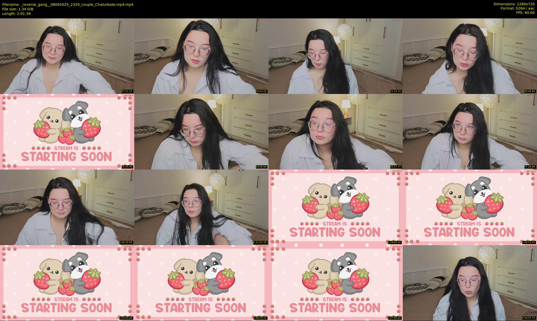 _reverse_gang_ — 122 minute Chaturbate couple cam show recording, 720p, Sep 8, 2025