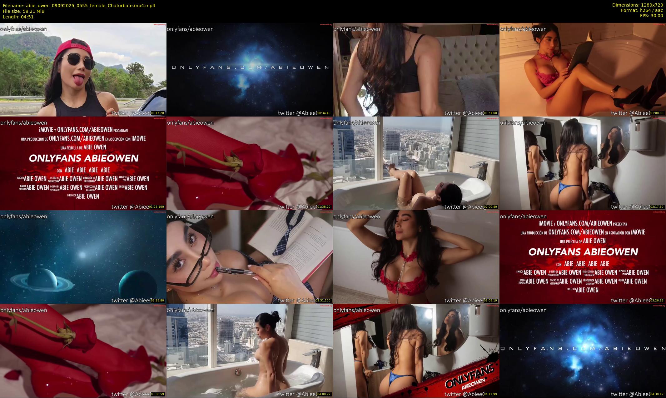 abie_owen — 5 minute Chaturbate female cam show recording, 720p, Sep 9, 2025