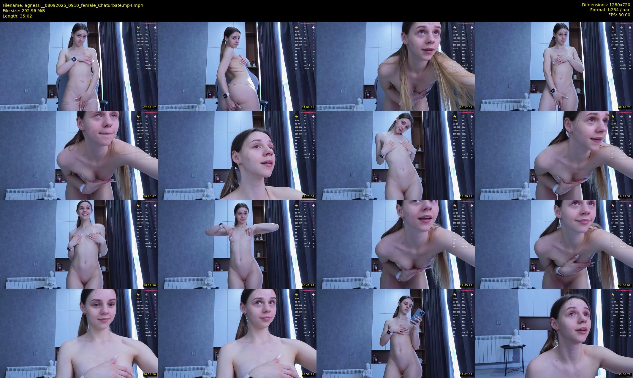 agnessi_ — 36 minute Chaturbate female cam show recording, 720p, Sep 8, 2025