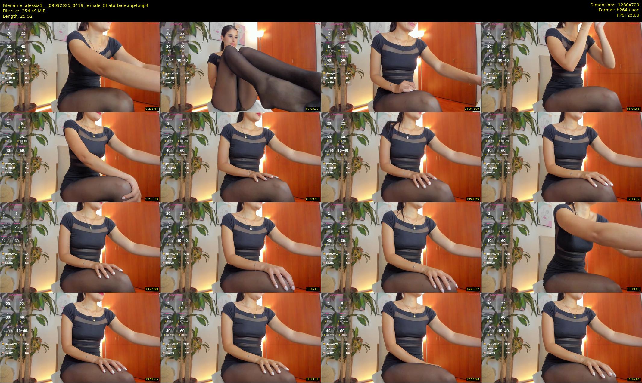 alessia1__ — 26 minute Chaturbate female cam show recording, 720p, Sep 9, 2025