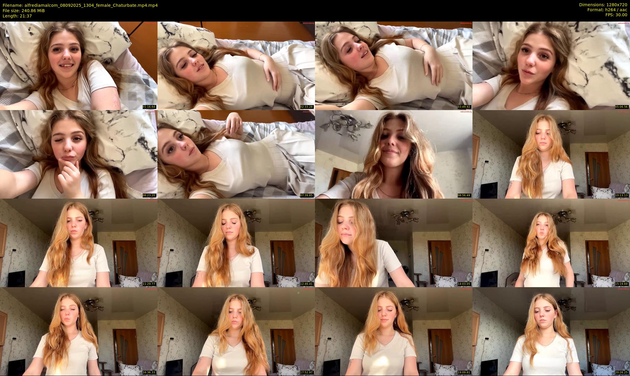 alfrediamalcom — 22 minute Chaturbate female cam show recording, 720p, Sep 8, 2025