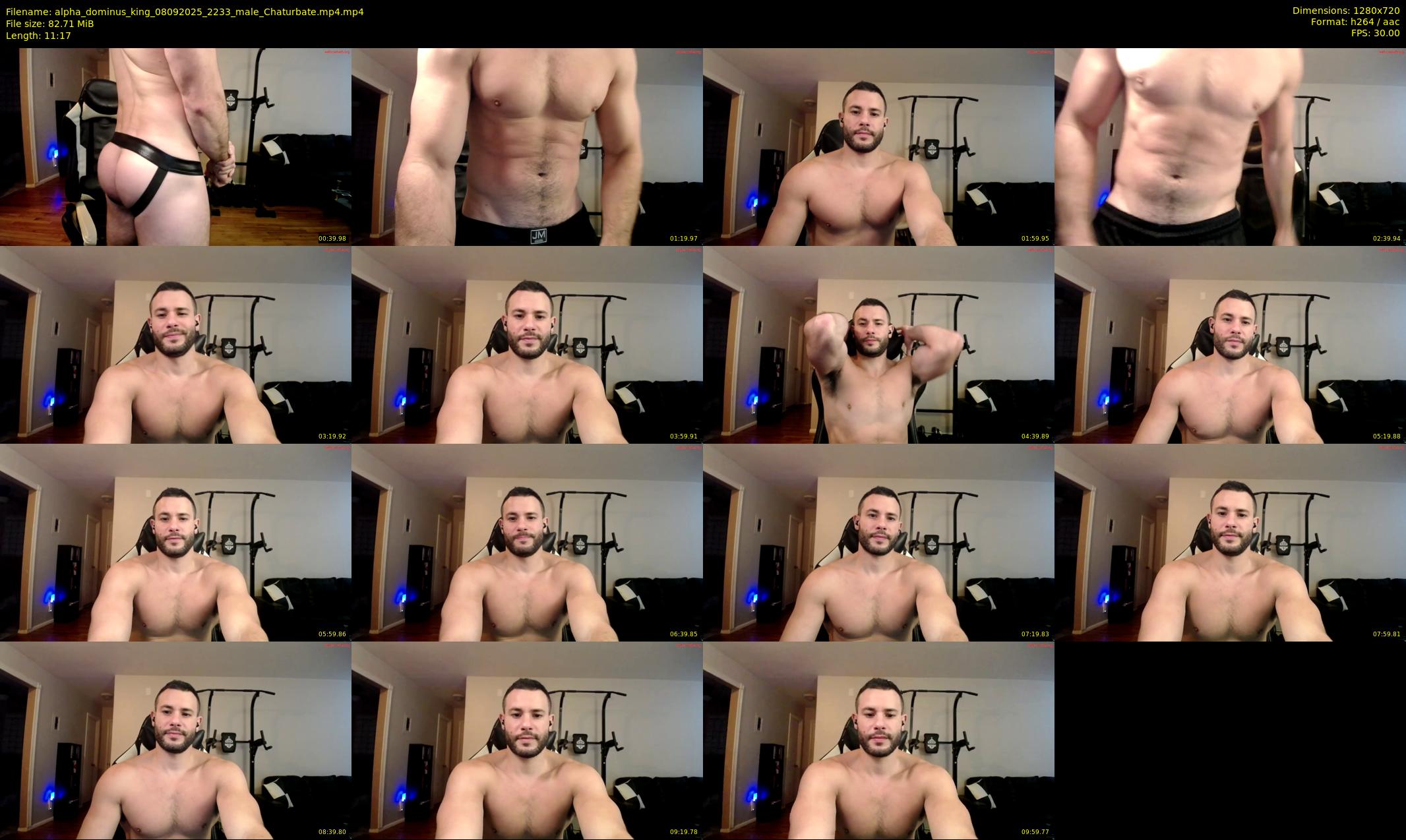 alpha_dominus_king — 12 minute Chaturbate male cam show recording, 720p, Sep 8, 2025