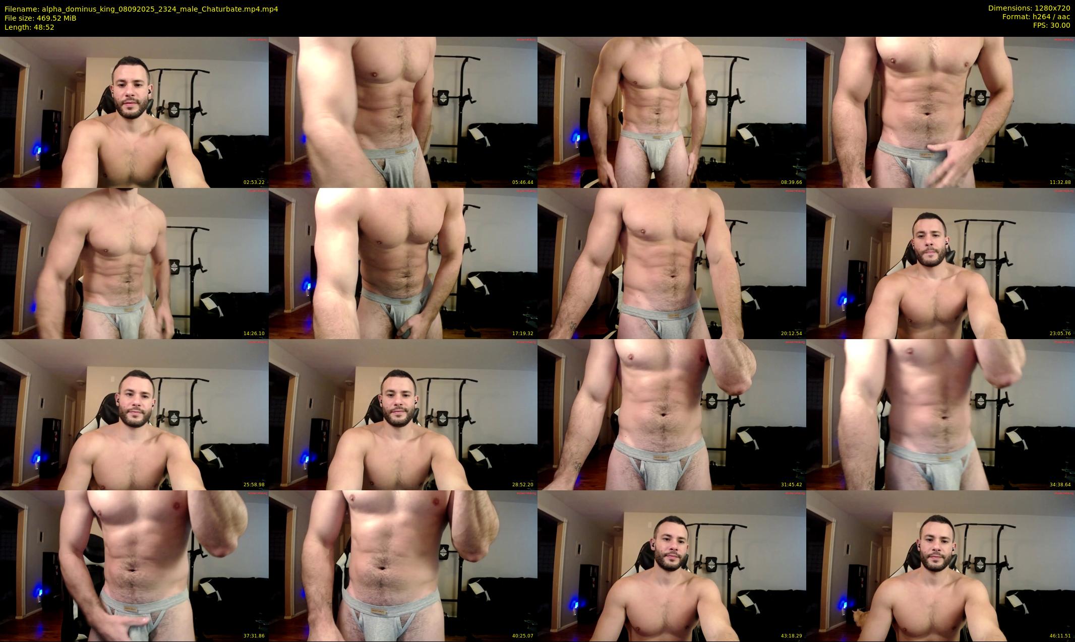 alpha_dominus_king — 49 minute Chaturbate male cam show recording, 720p, Sep 8, 2025
