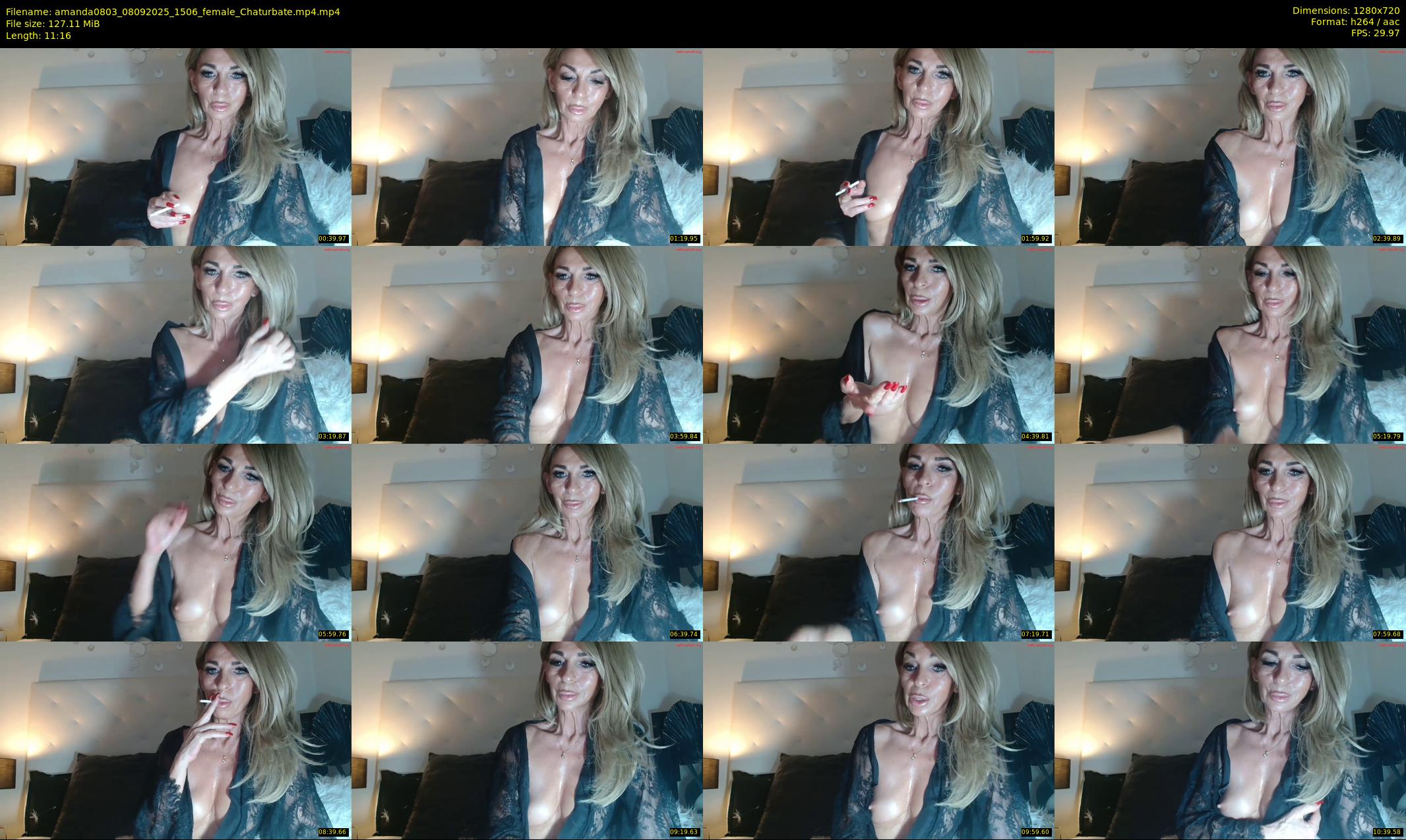 amanda0803 — 12 minute Chaturbate female cam show recording, 720p, Sep 8, 2025
