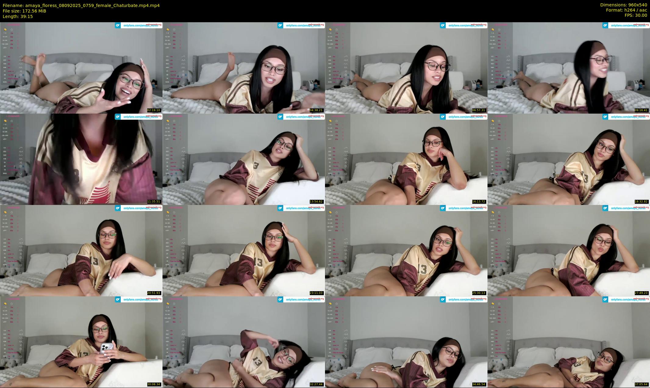 amaya_floress — 40 minute Chaturbate female cam show recording, 480p, Sep 8, 2025