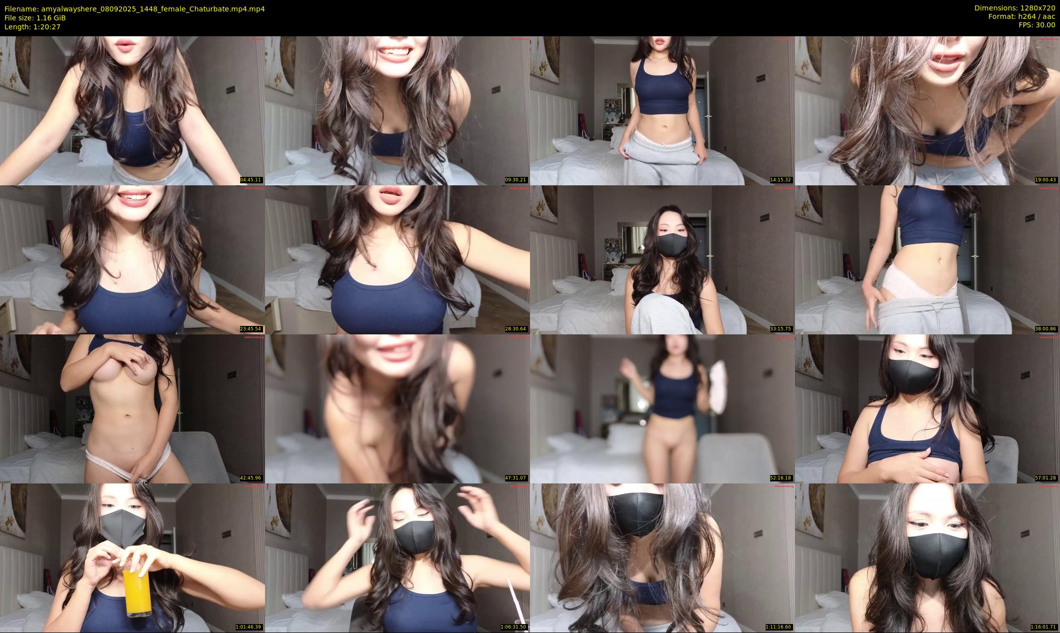 amyalwayshere — 81 minute Chaturbate female cam show recording, 720p, Sep 8, 2025