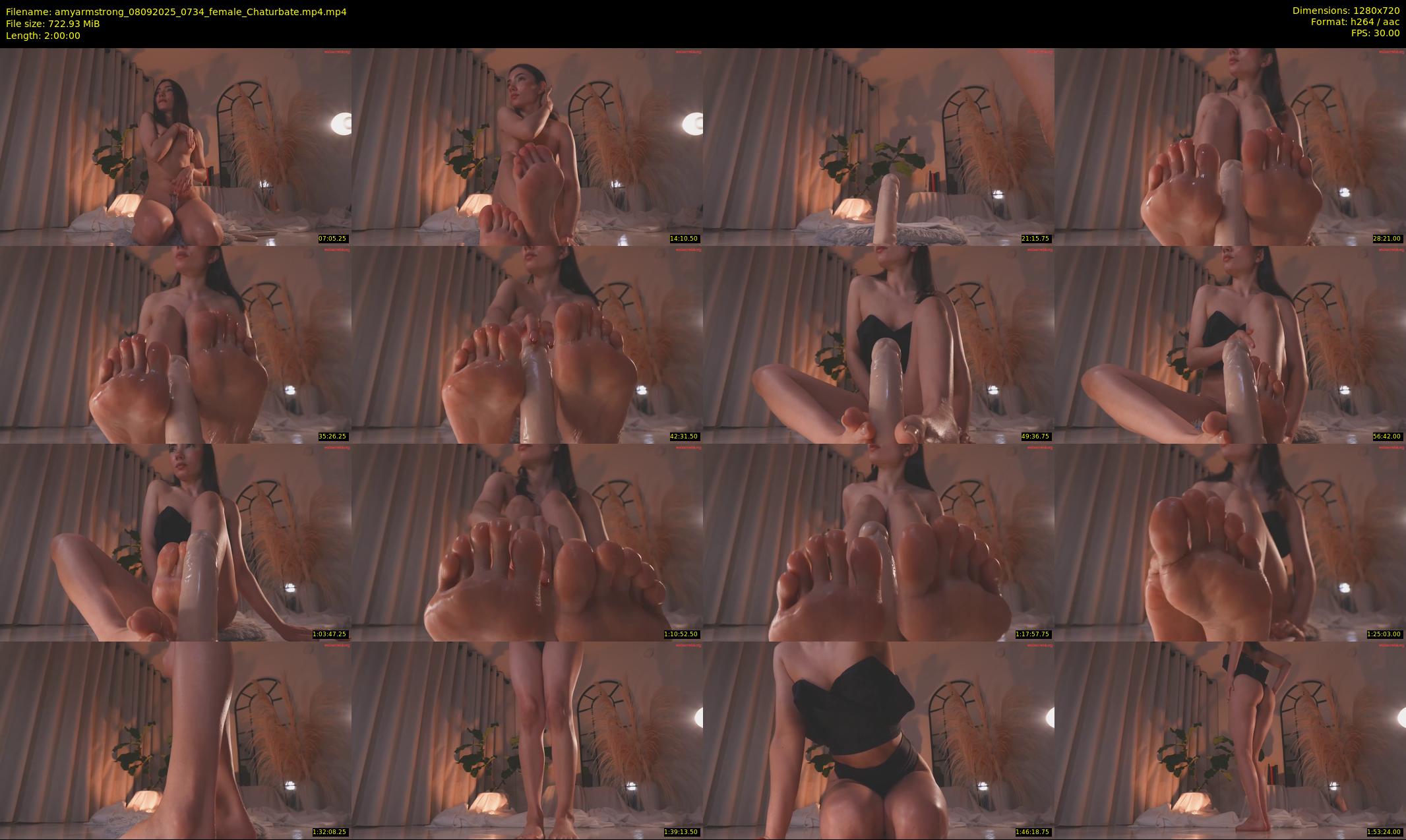 amyarmstrong — 120 minute Chaturbate female cam show recording, 720p, Sep 8, 2025