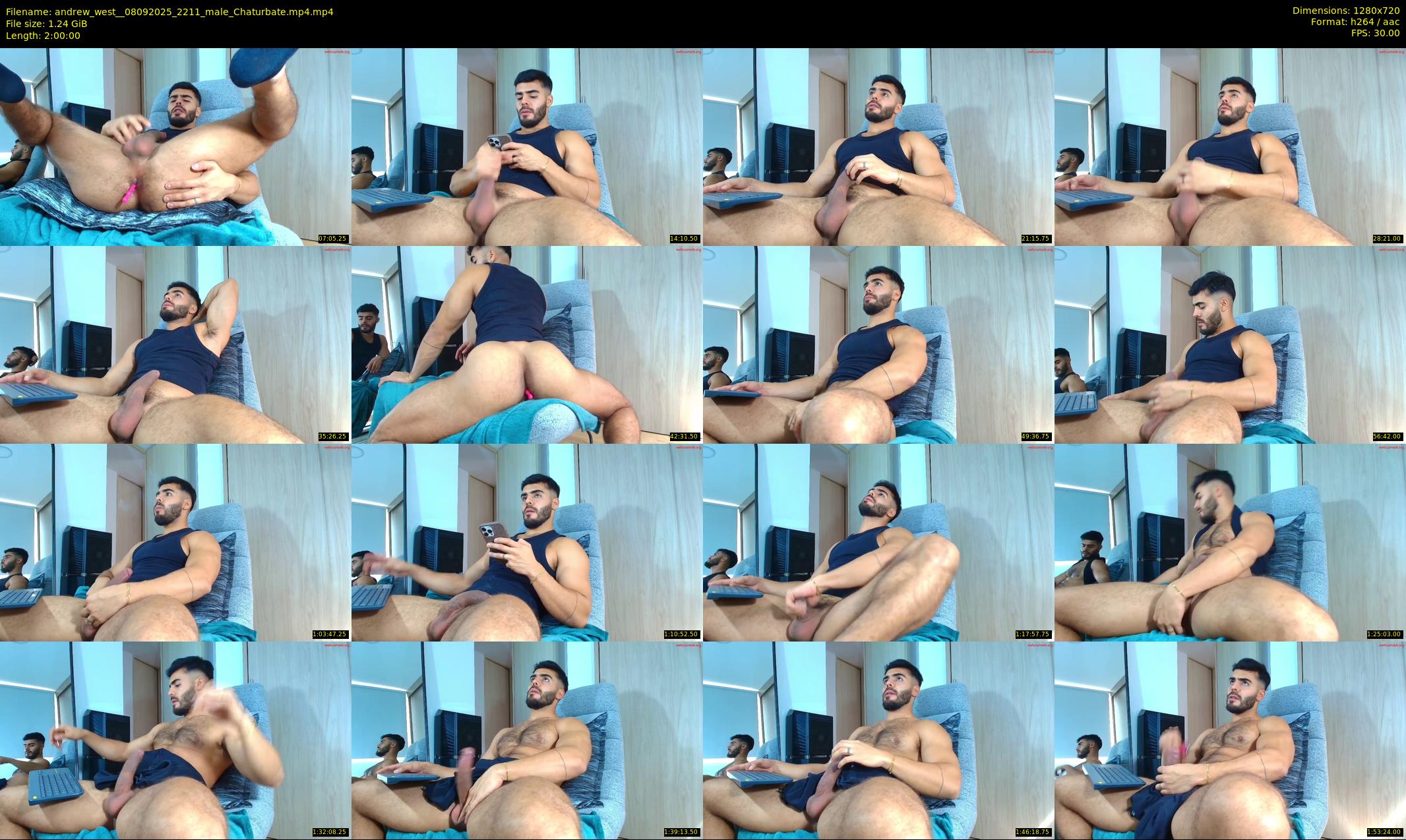 andrew_west_ — 120 minute Chaturbate male cam show recording, 720p, Sep 8, 2025