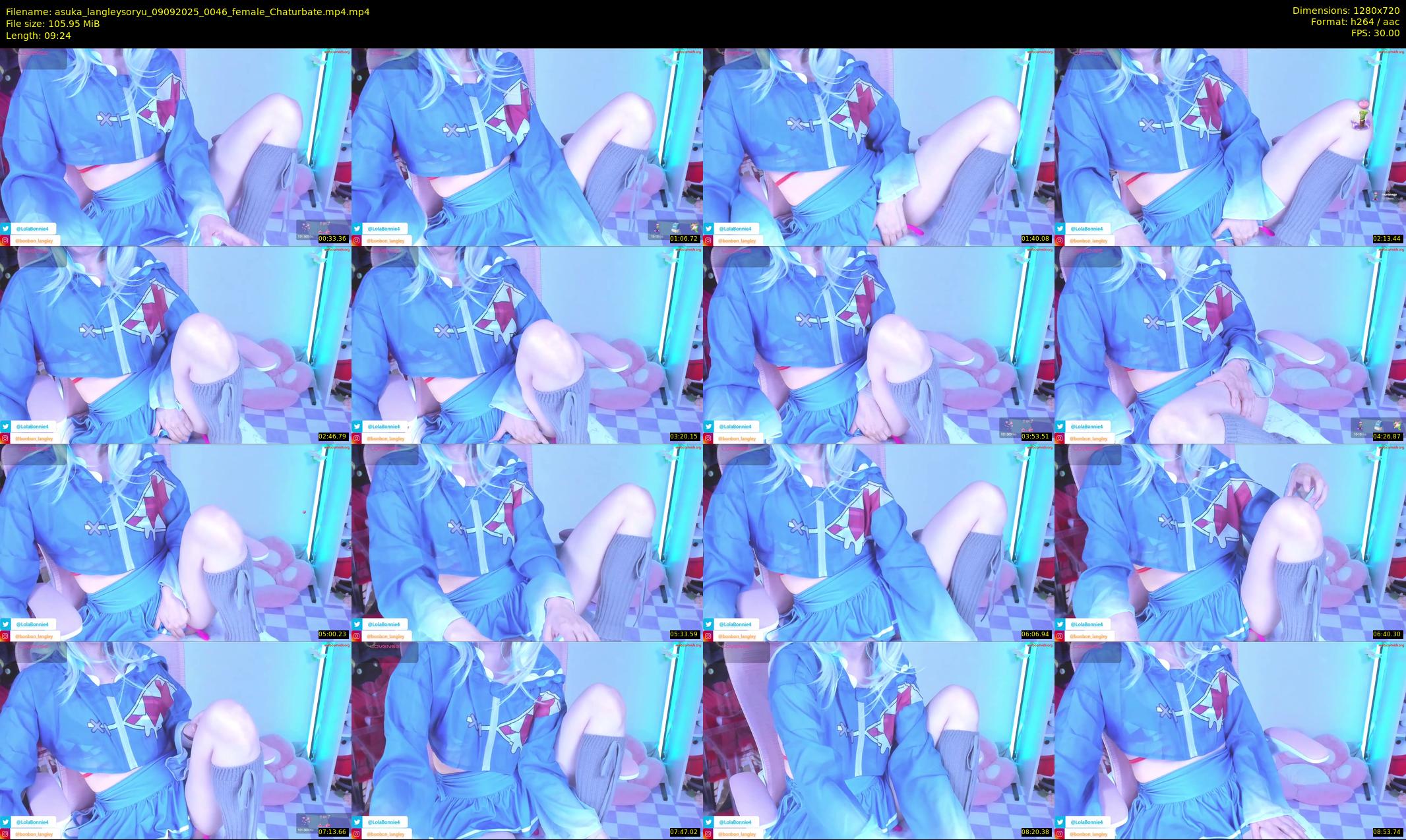 asuka_langleysoryu — 10 minute Chaturbate female cam show recording, 720p, Sep 9, 2025