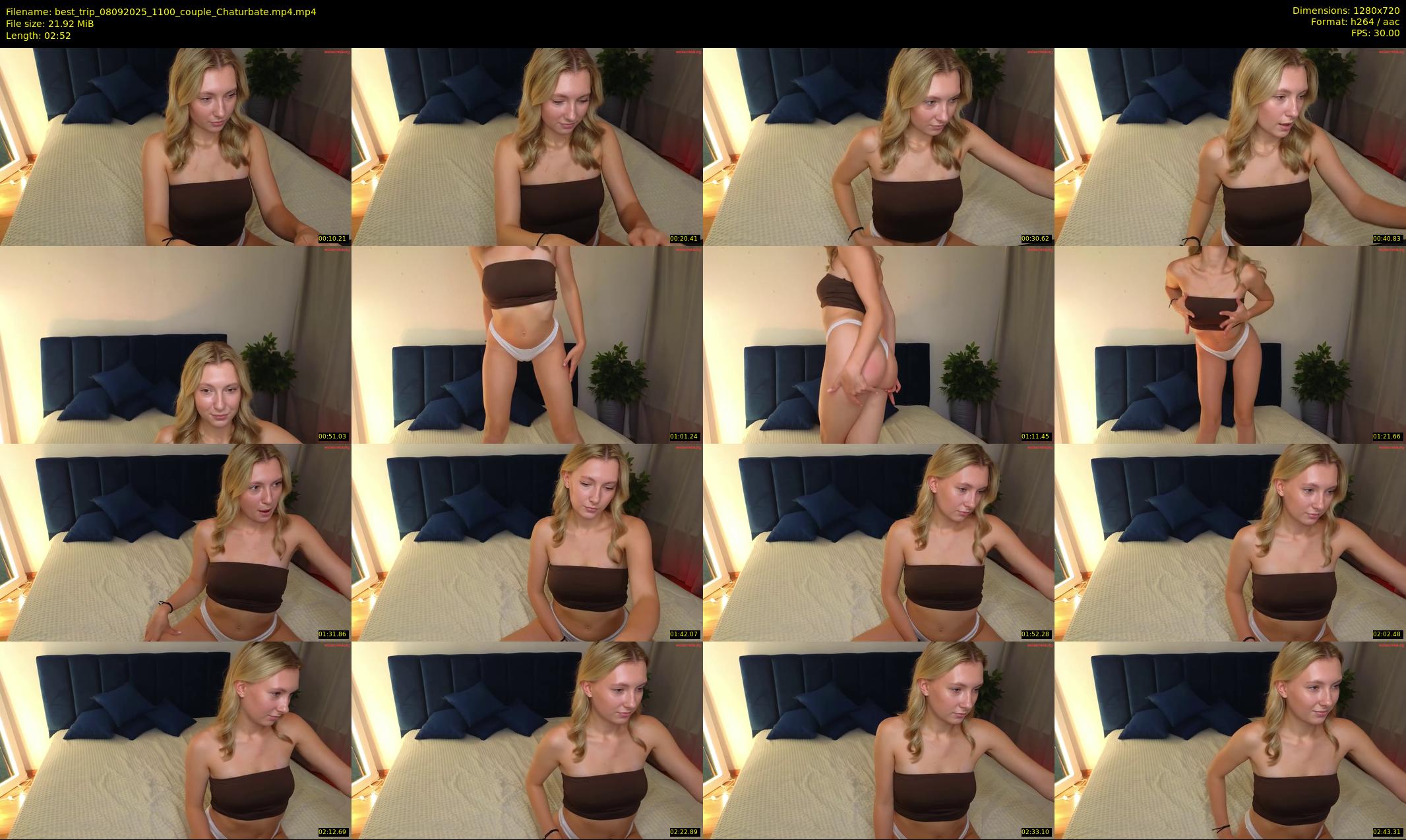best_trip — 3 minute Chaturbate couple cam show recording, 720p, Sep 8, 2025