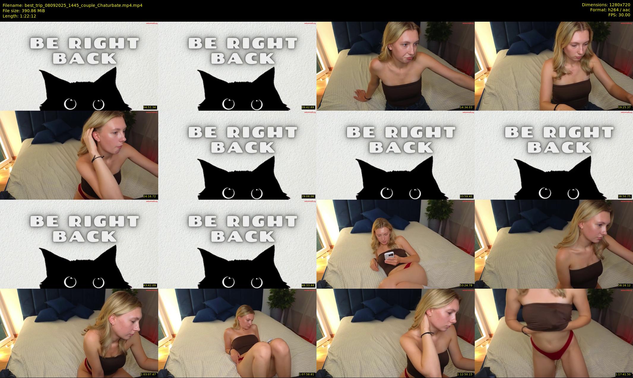 best_trip — 83 minute Chaturbate couple cam show recording, 720p, Sep 8, 2025