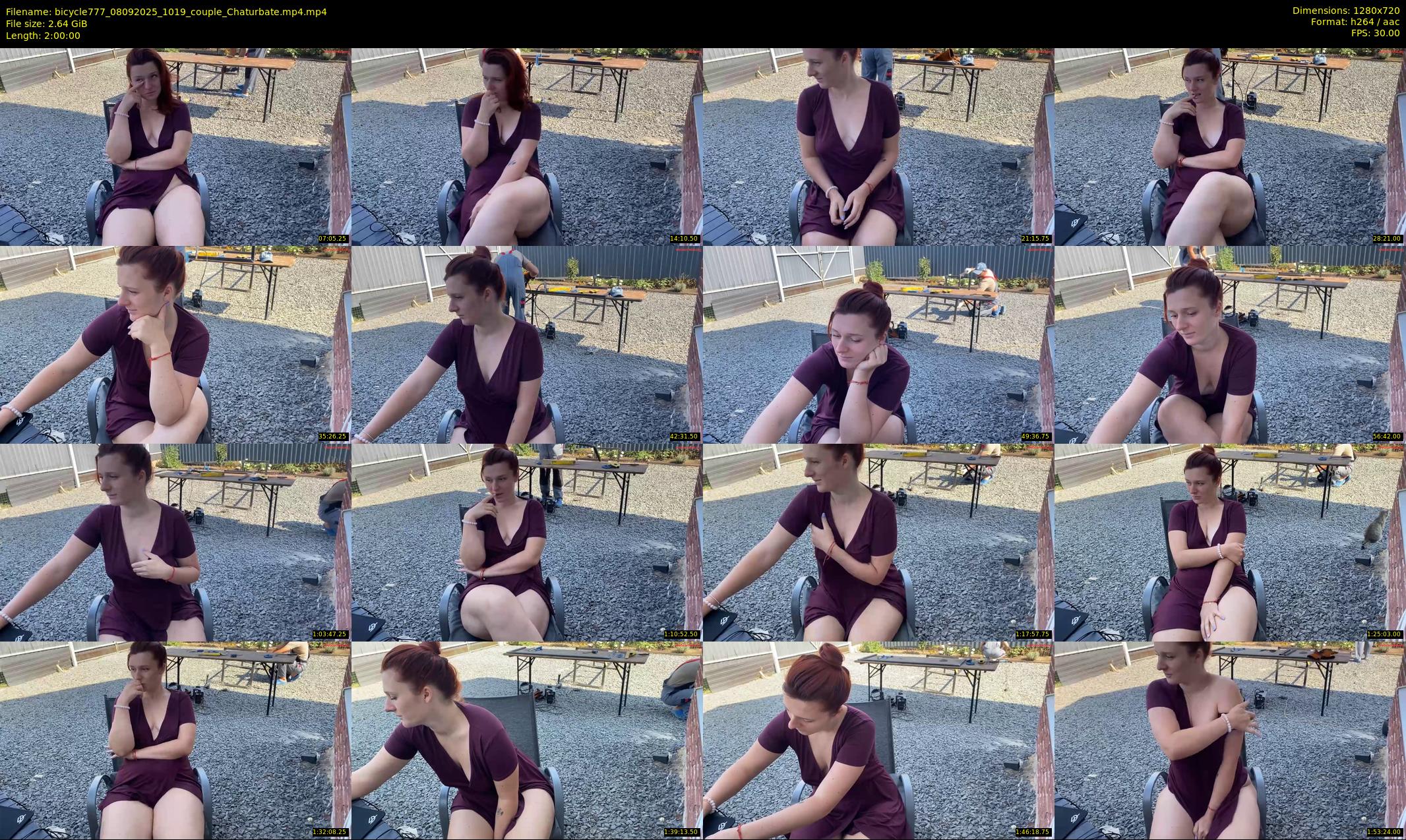 bicycle777 — 120 minute Chaturbate couple cam show recording, 720p, Sep 8, 2025