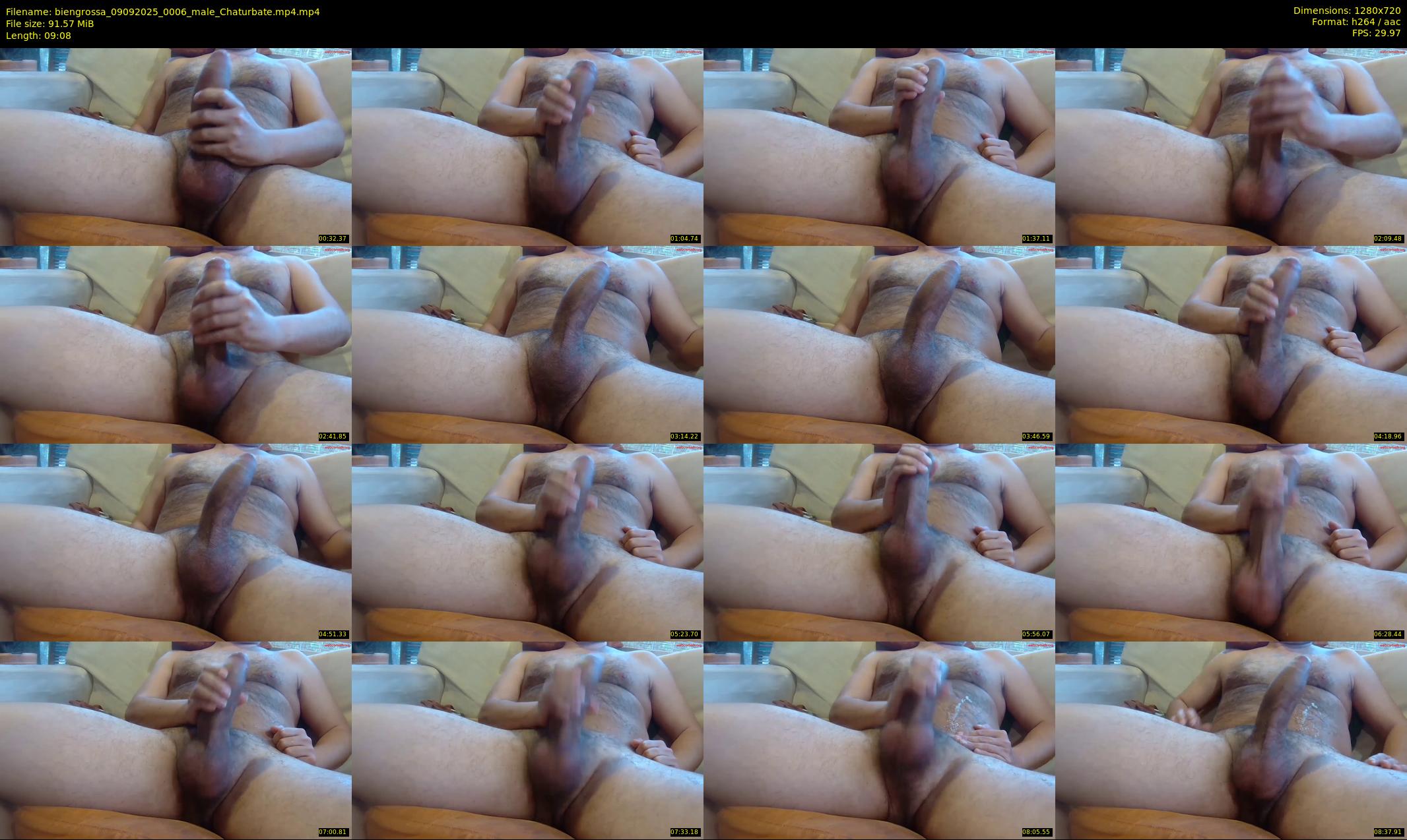biengrossa — 10 minute Chaturbate male cam show recording, 720p, Sep 9, 2025