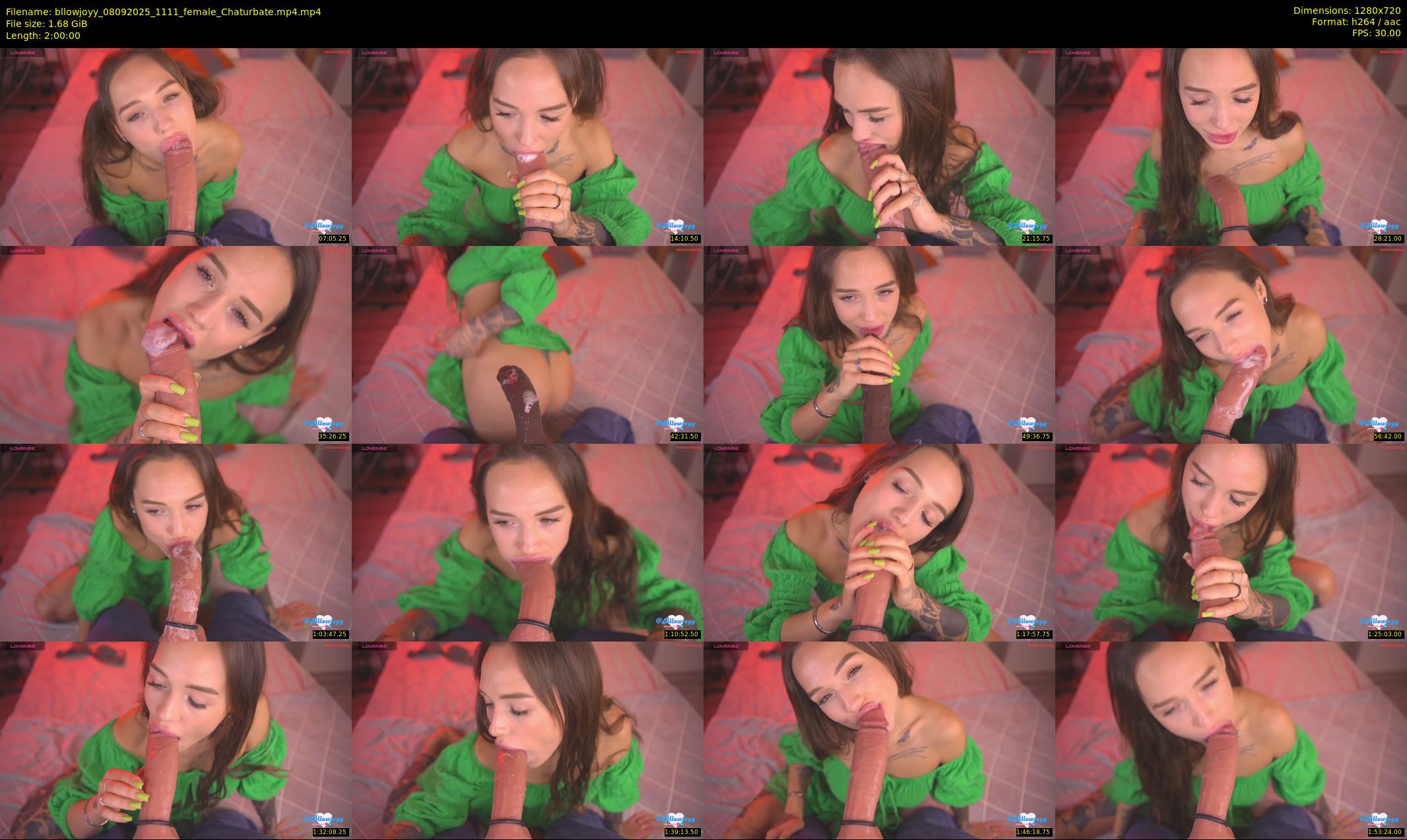 bllowjoyy — 120 minute Chaturbate female cam show recording, 720p, Sep 8, 2025