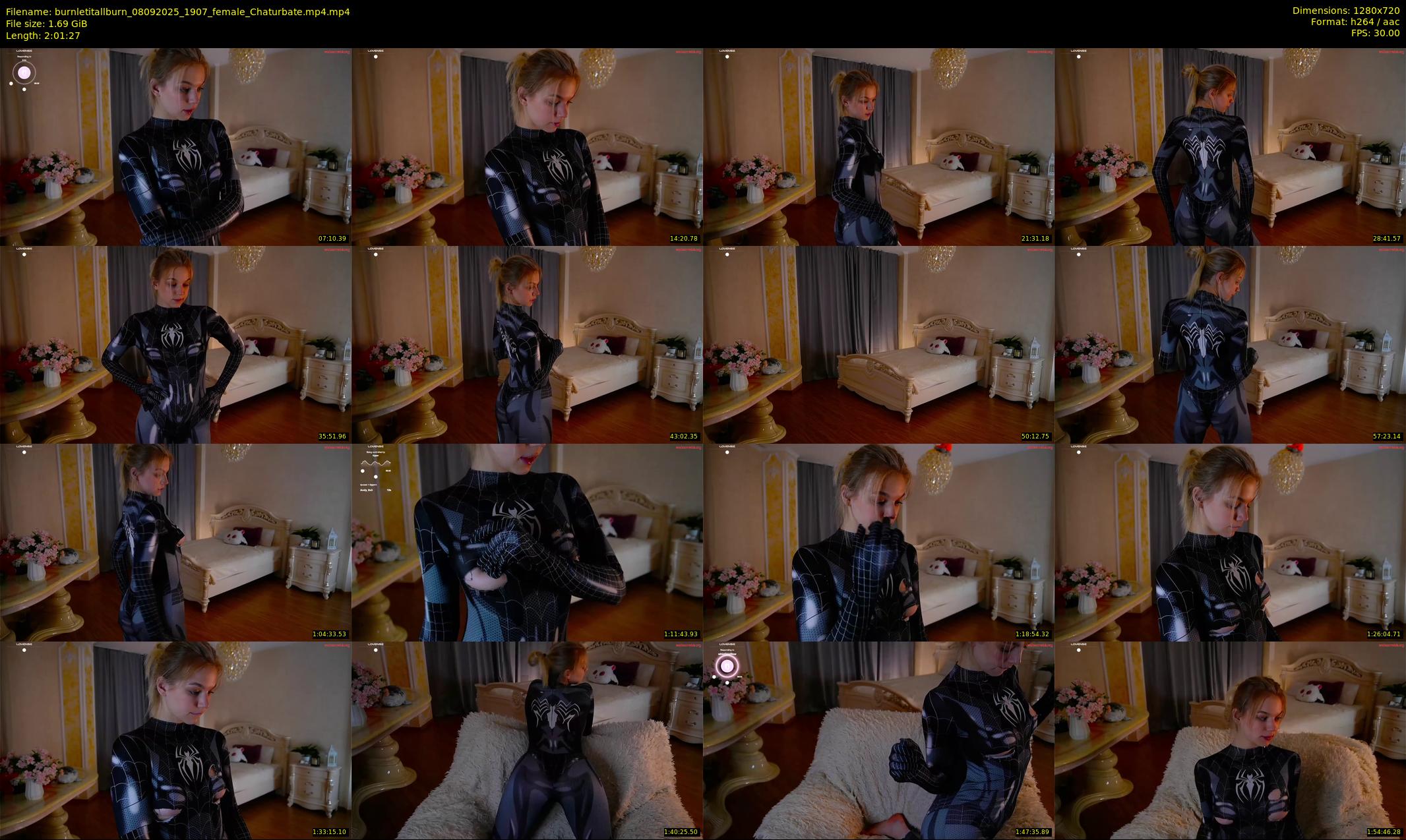 burnletitallburn — 122 minute Chaturbate female cam show recording, 720p, Sep 8, 2025