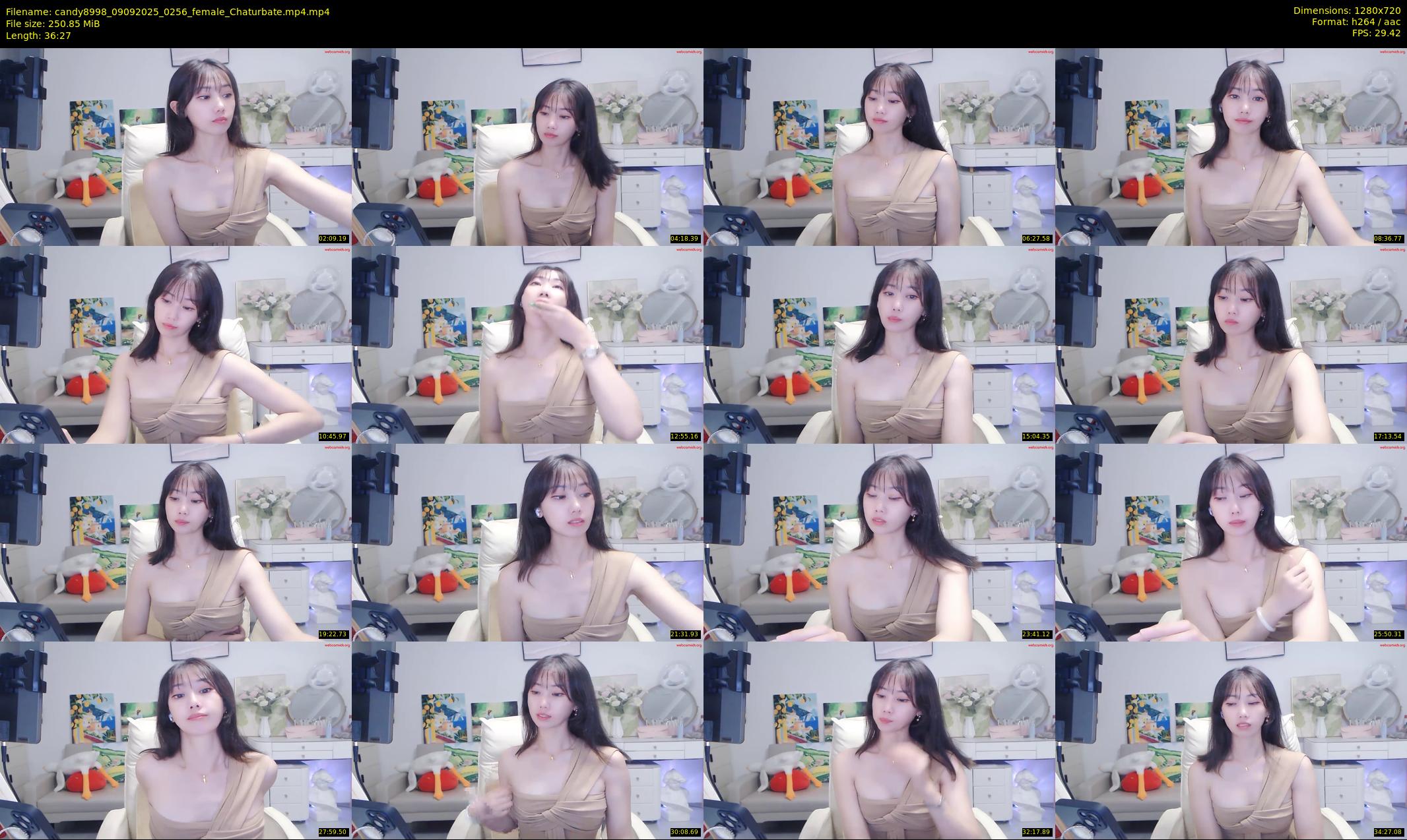 candy8998 — 37 minute Chaturbate female cam show recording, 720p, Sep 9, 2025