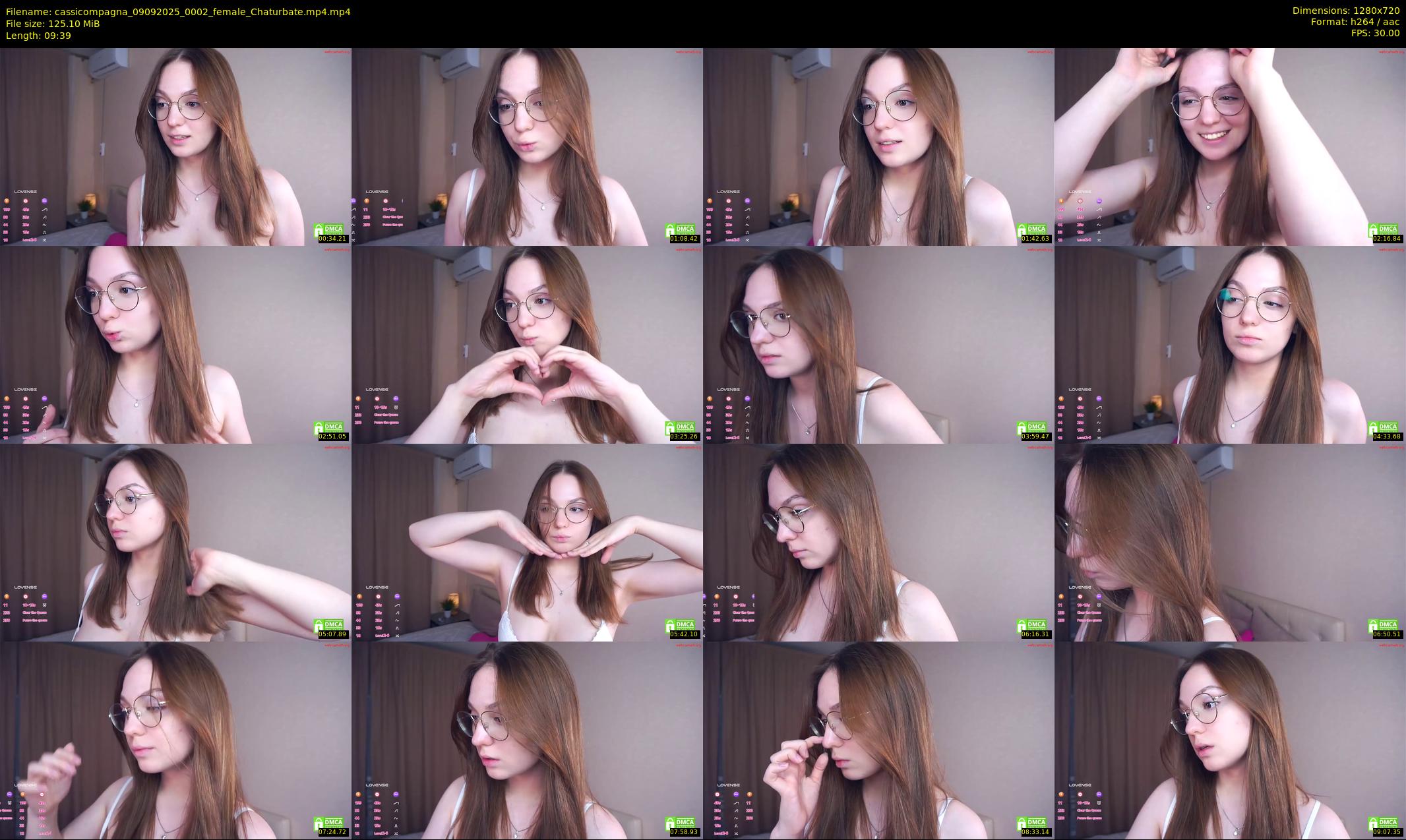 cassicompagna — 10 minute Chaturbate female cam show recording, 720p, Sep 9, 2025