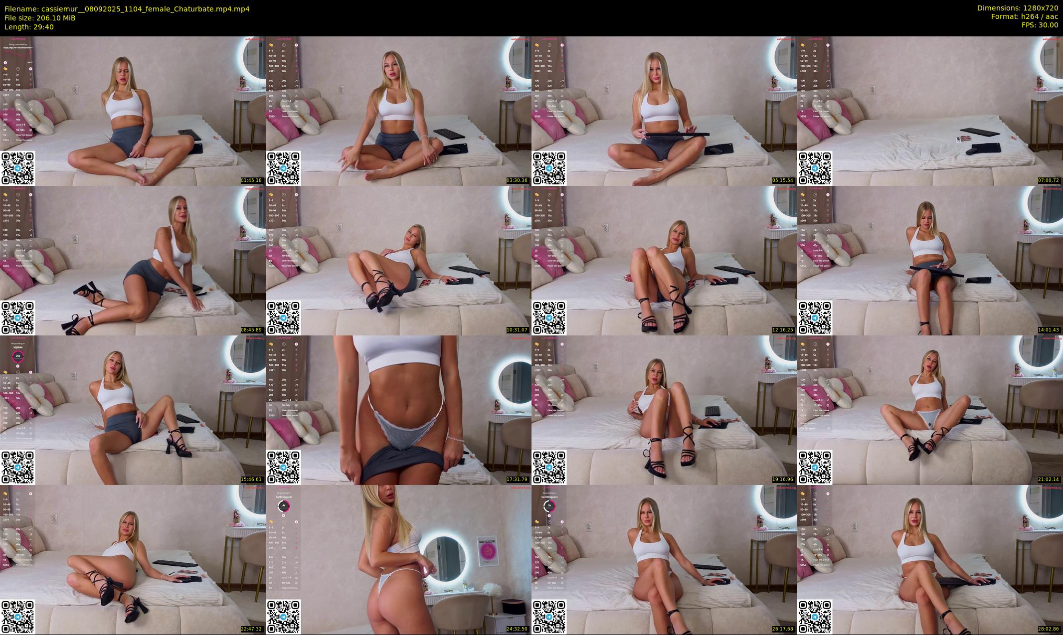 cassiemur_ — 30 minute Chaturbate female cam show recording, 720p, Sep 8, 2025