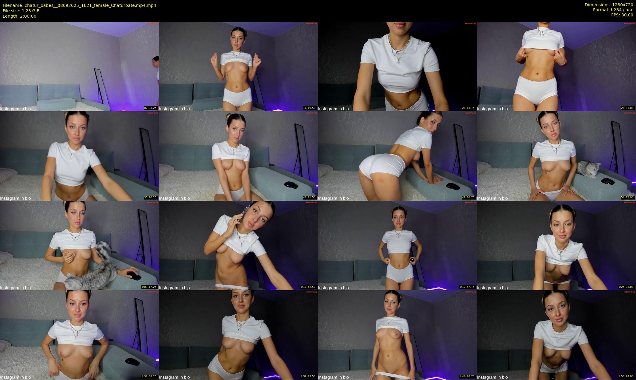 chatur_babes_ — 120 minute Chaturbate couple cam show recording, 720p, Sep 8, 2025