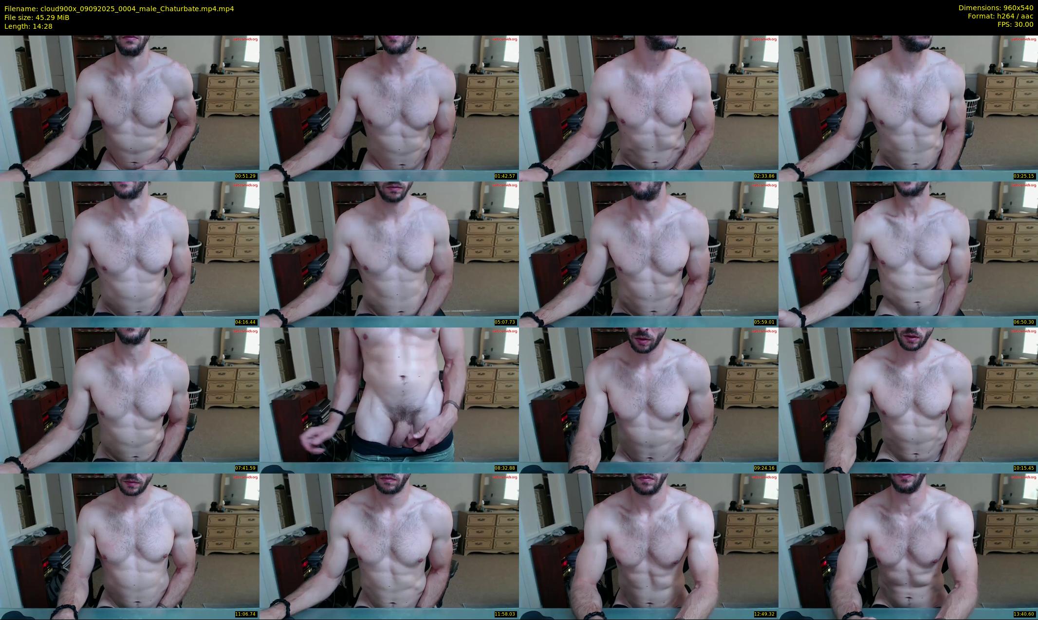 cloud900x — 15 minute Chaturbate male cam show recording, 480p, Sep 9, 2025