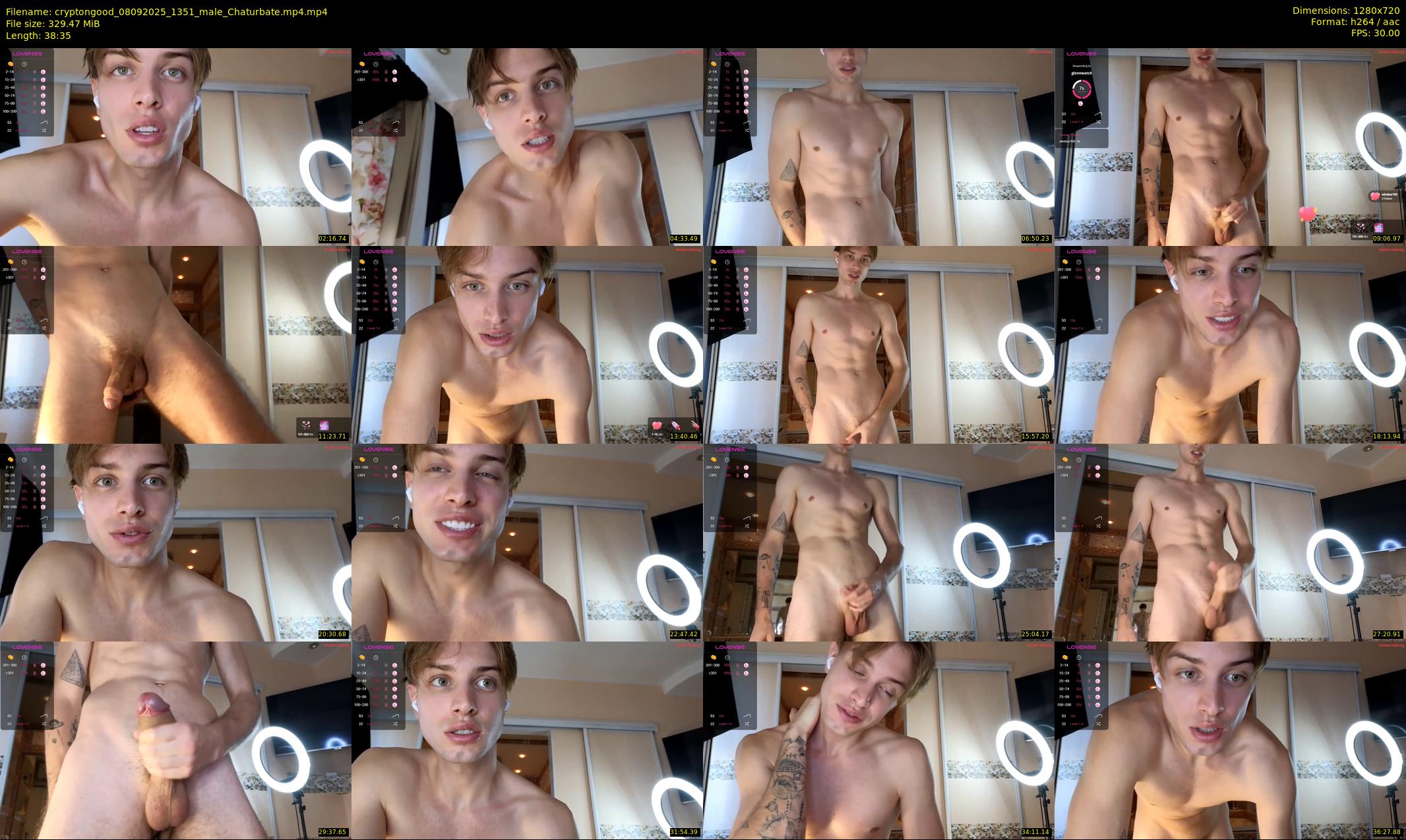 cryptongood — 39 minute Chaturbate male cam show recording, 720p, Sep 8, 2025