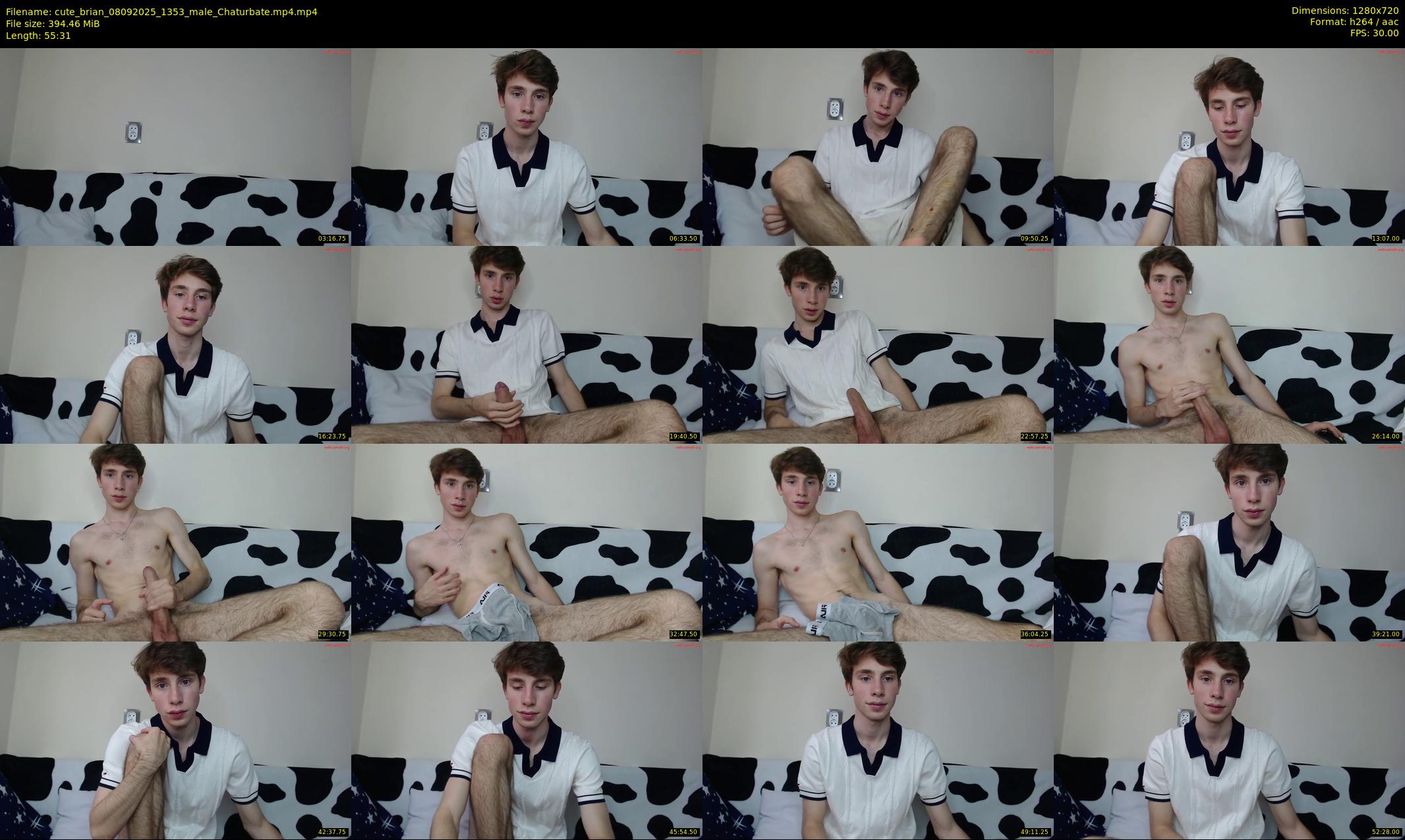 cute_brian — 56 minute Chaturbate male cam show recording, 720p, Sep 8, 2025