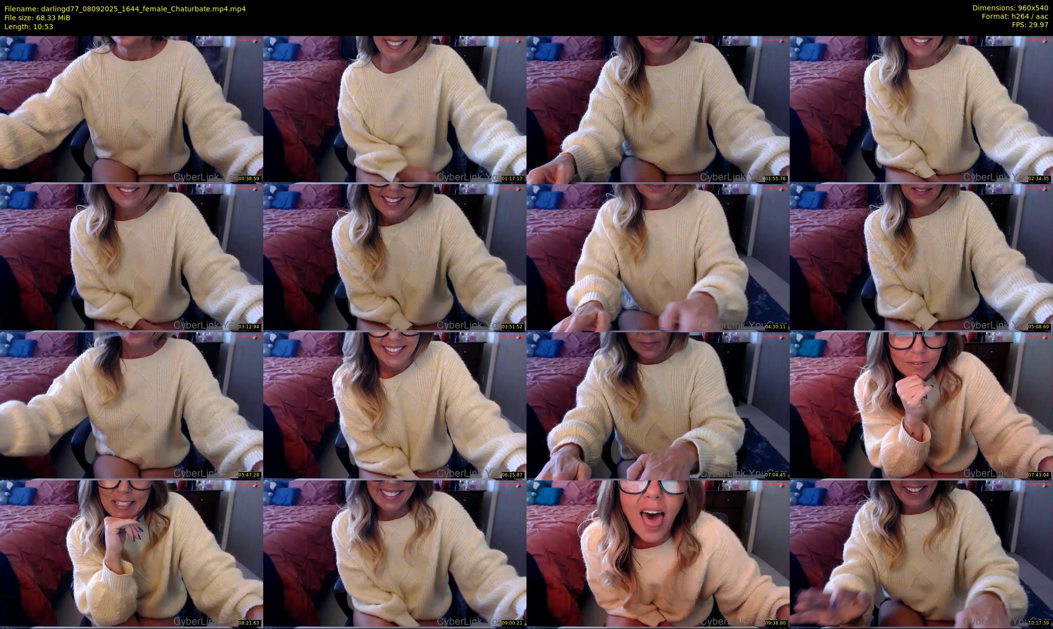 darlingd77 — 11 minute Chaturbate female cam show recording, 480p, Sep 8, 2025