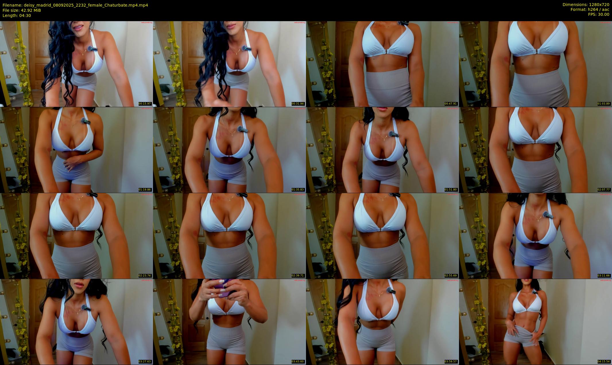 deisy_madrid — 5 minute Chaturbate female cam show recording, 720p, Sep 8, 2025