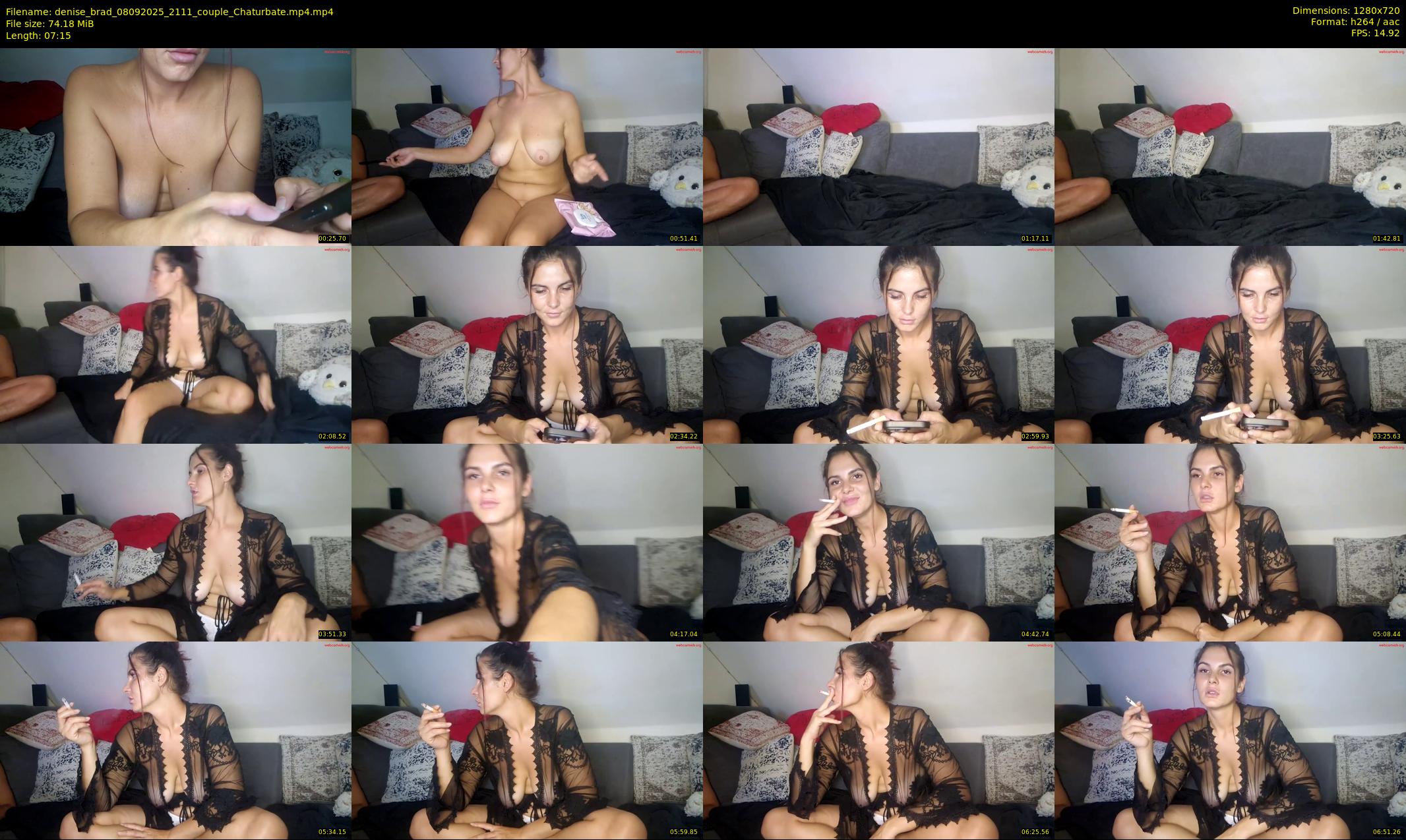 denise_brad — 8 minute Chaturbate couple cam show recording, 720p, Sep 8, 2025