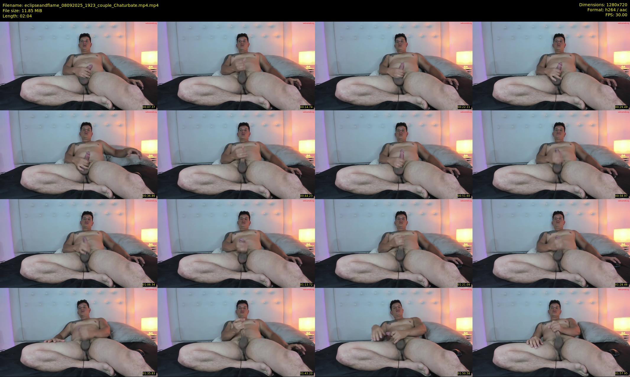 eclipseandflame — 3 minute Chaturbate couple cam show recording, 720p, Sep 8, 2025