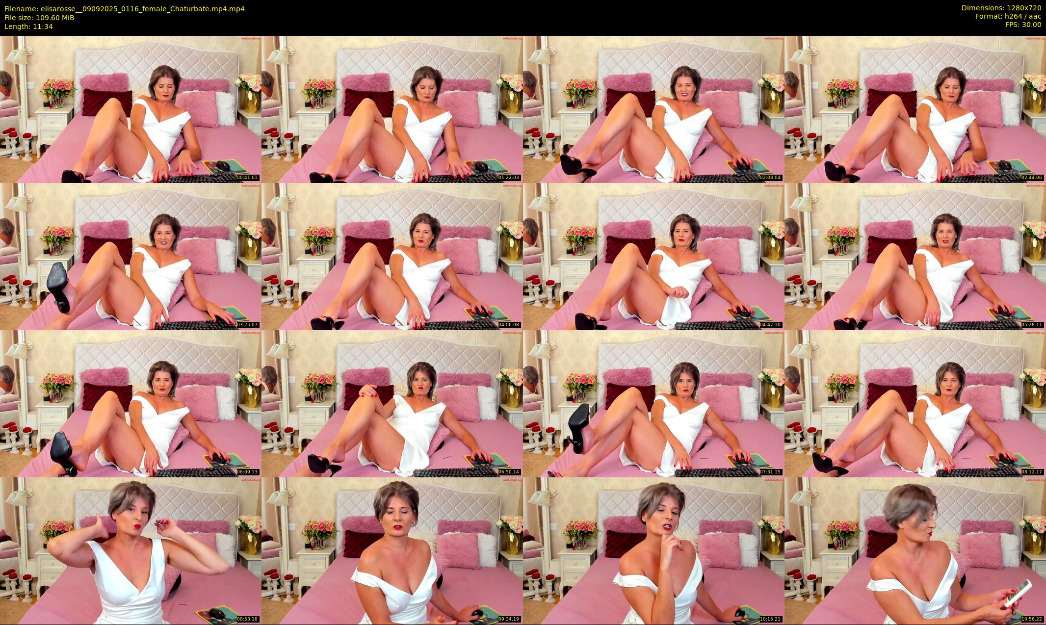 elisarosse_ — 12 minute Chaturbate female cam show recording, 720p, Sep 9, 2025