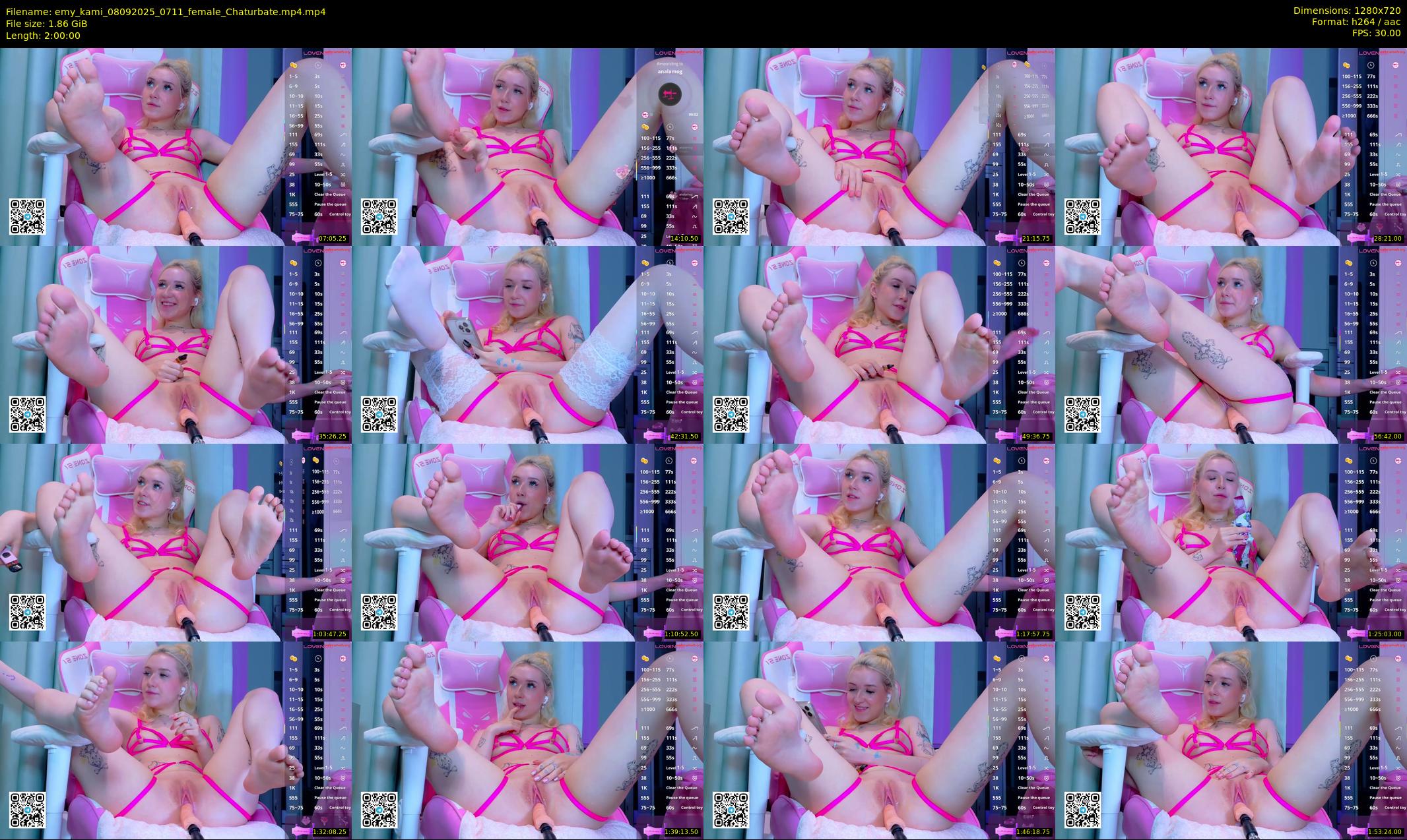 emy_kami — 120 minute Chaturbate female cam show recording, 720p, Sep 8, 2025