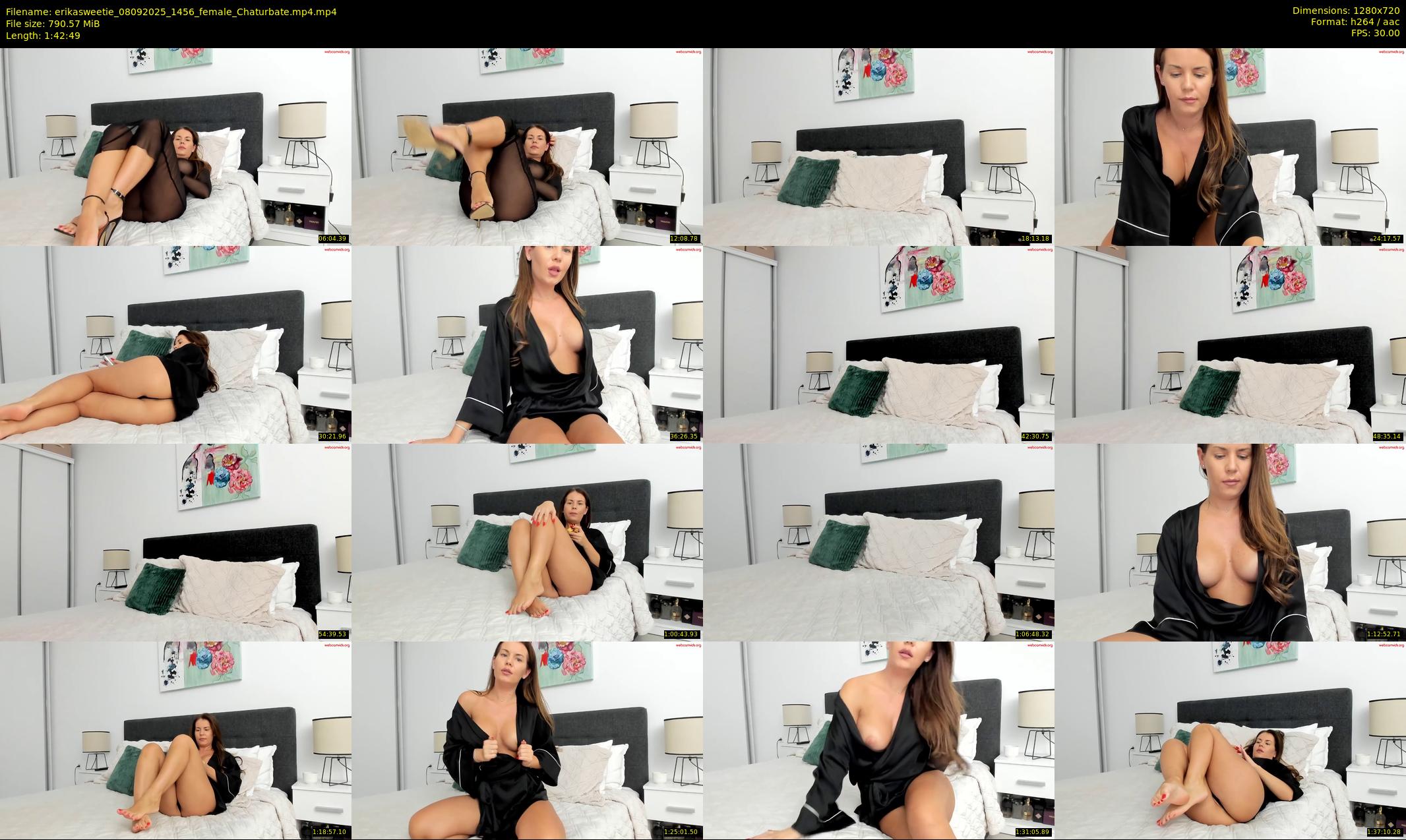 erikasweetie — 103 minute Chaturbate female cam show recording, 720p, Sep 8, 2025