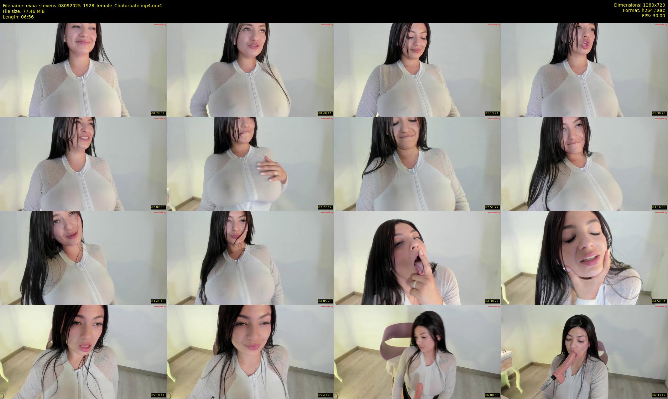 evaa_stevens — 7 minute Chaturbate female cam show recording, 720p, Sep 8, 2025
