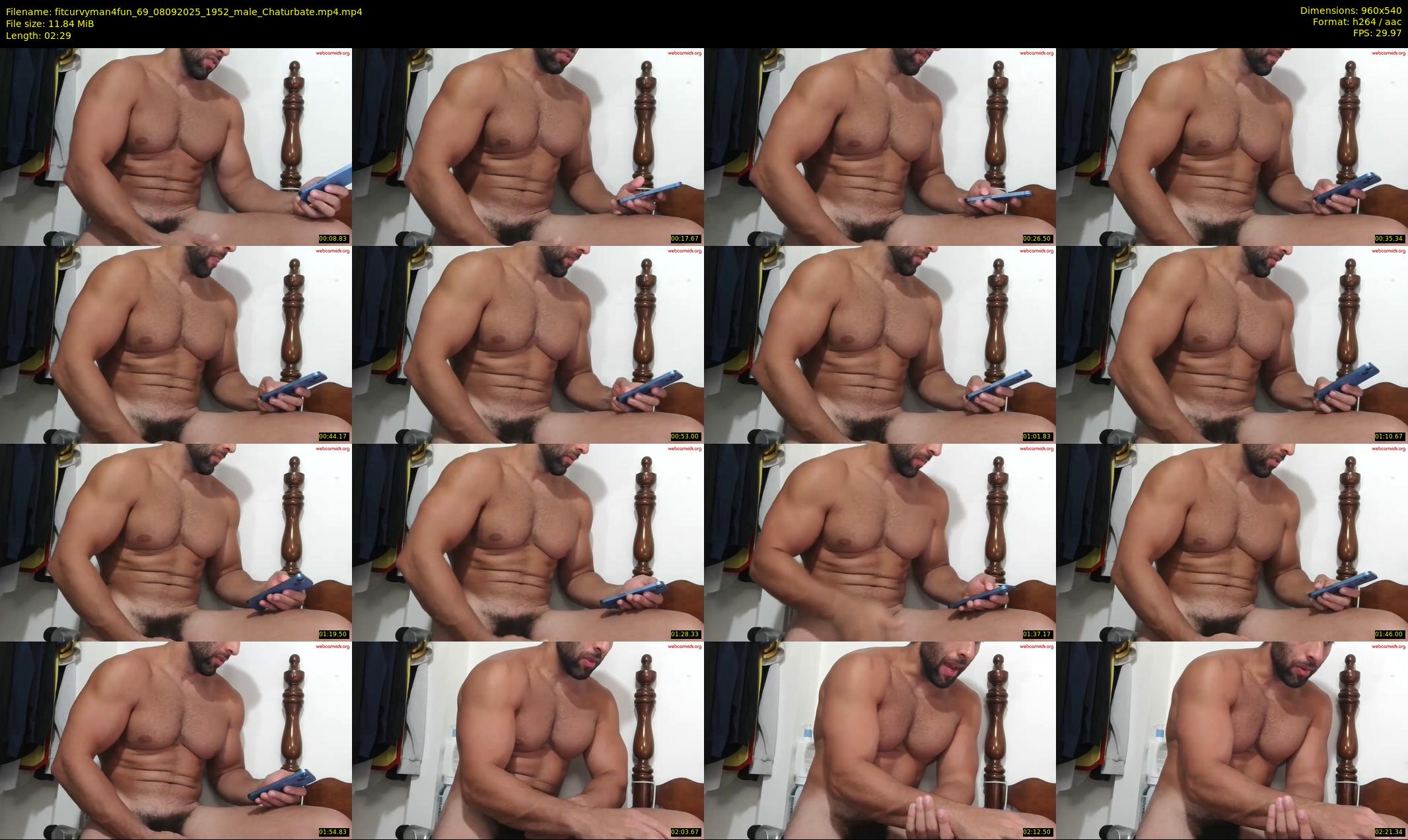 fitcurvyman4fun_69 — 3 minute Chaturbate male cam show recording, 480p, Sep 8, 2025