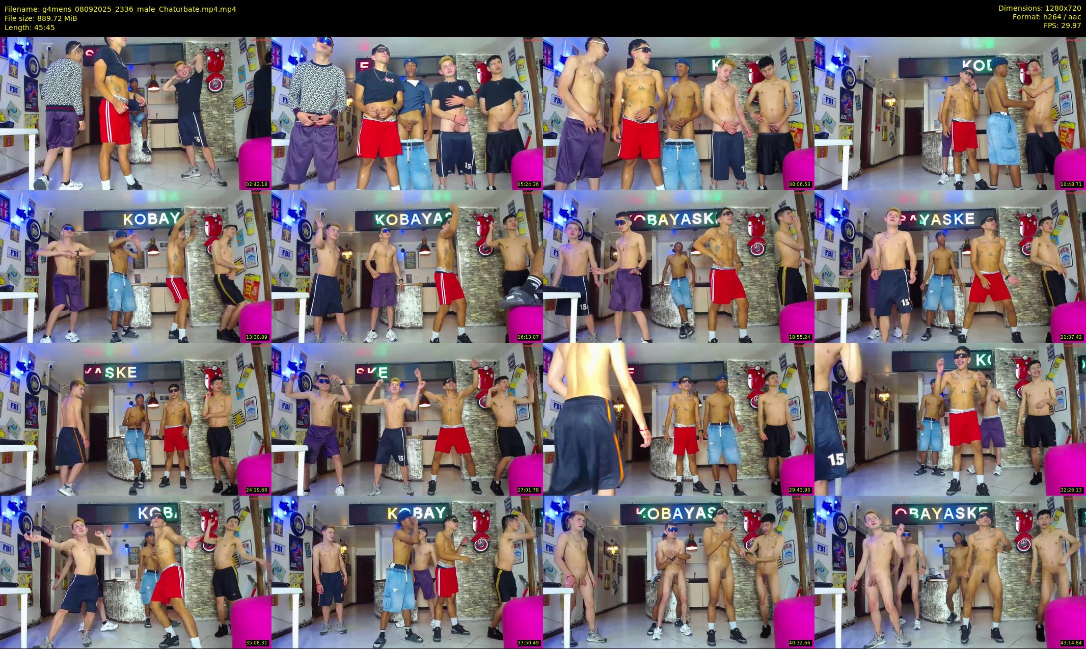 g4mens — 46 minute Chaturbate male cam show recording, 720p, Sep 8, 2025