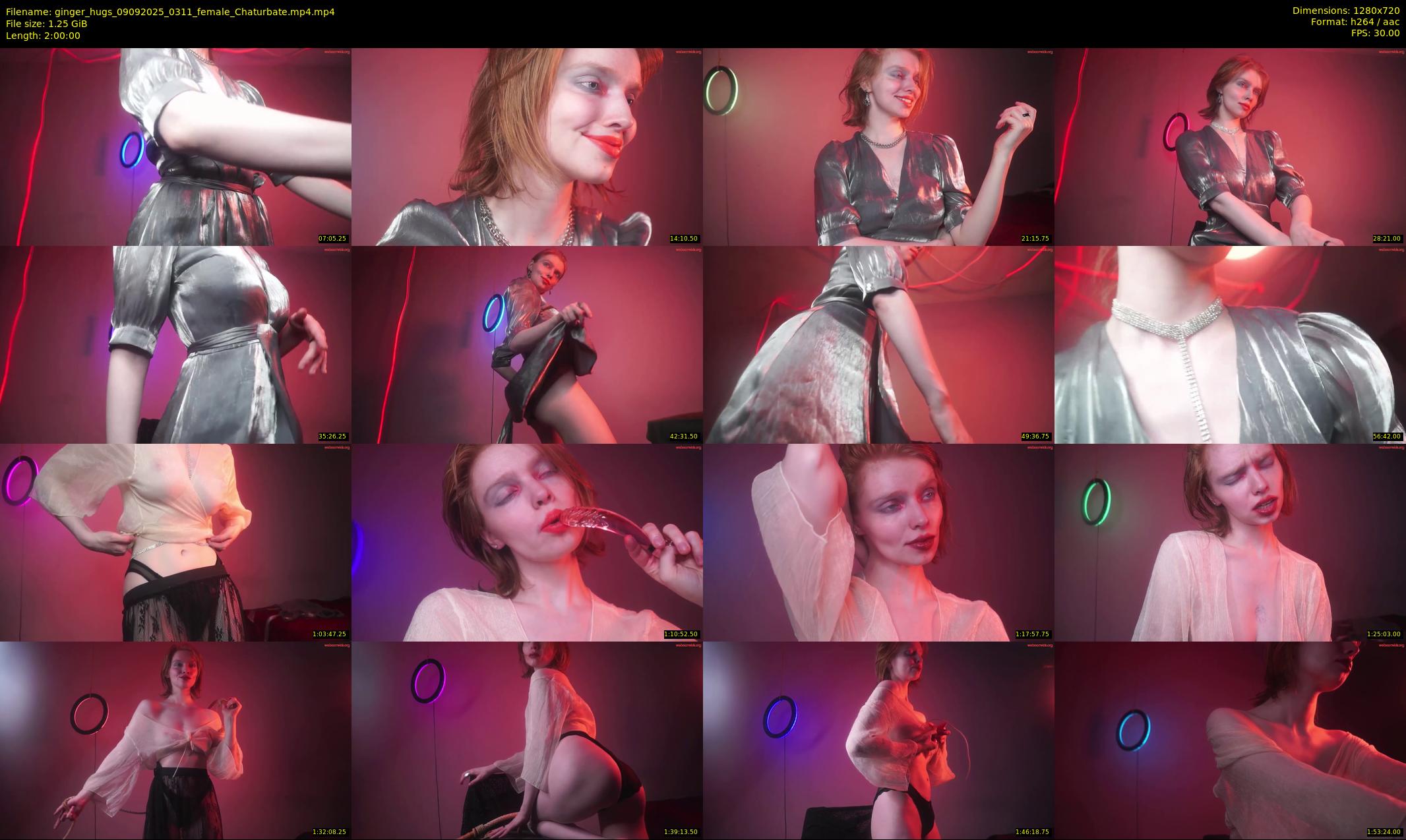 ginger_hugs — 120 minute Chaturbate female cam show recording, 720p, Sep 9, 2025