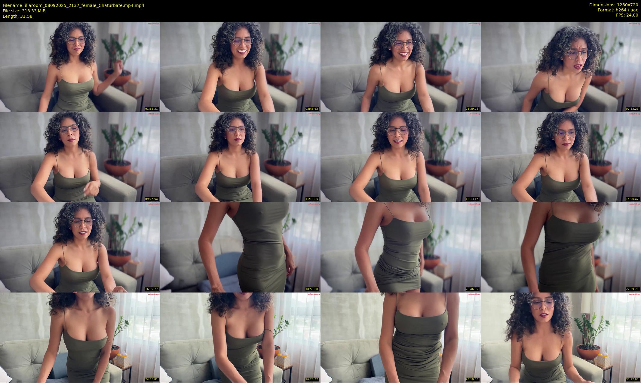 illaroom — 32 minute Chaturbate female cam show recording, 720p, Sep 8, 2025