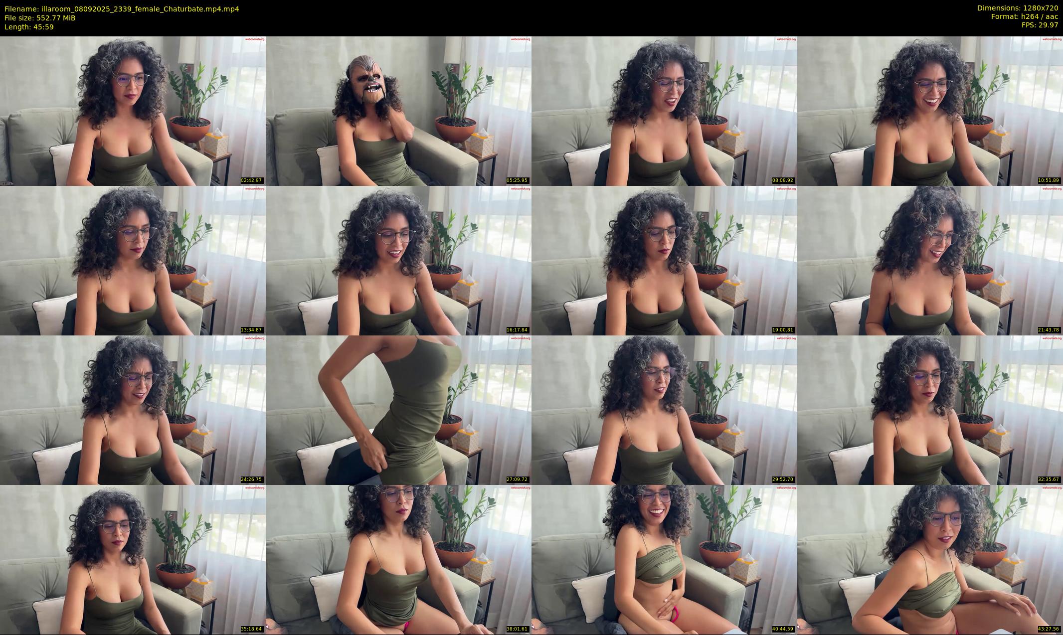 illaroom — 46 minute Chaturbate female cam show recording, 720p, Sep 8, 2025