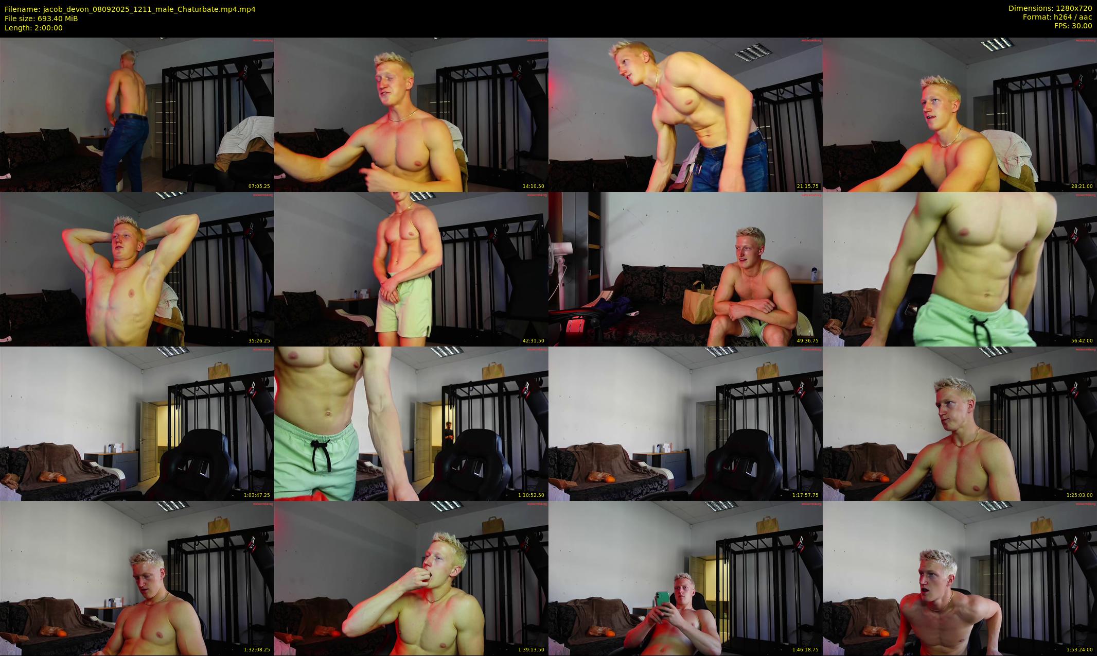 jacob_devon — 120 minute Chaturbate male cam show recording, 720p, Sep 8, 2025