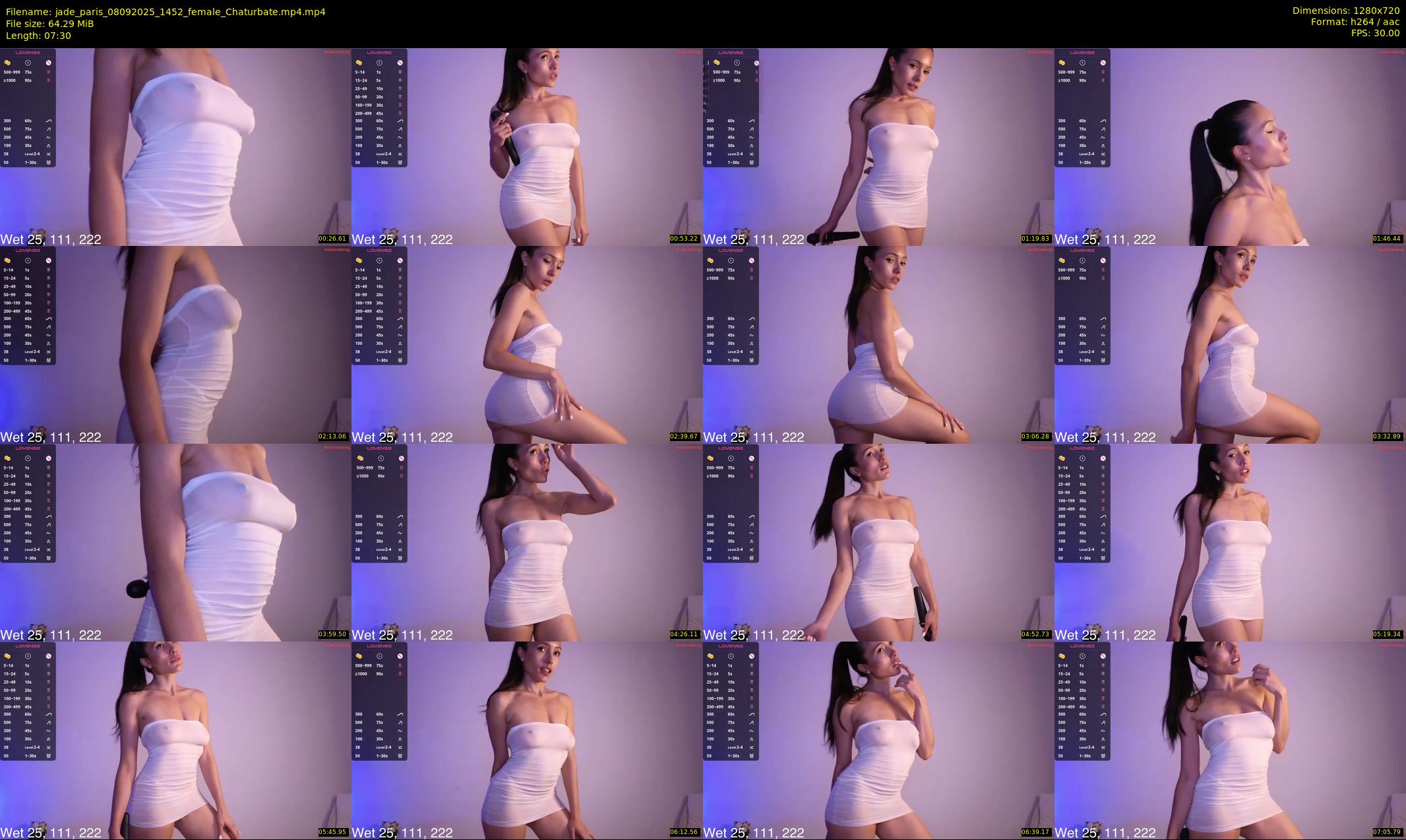 jade_paris — 8 minute Chaturbate female cam show recording, 720p, Sep 8, 2025
