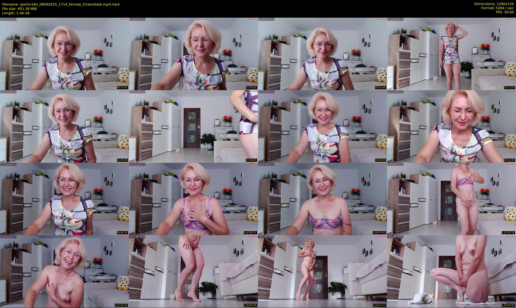 jasmin18v — 107 minute Chaturbate female cam show recording, 720p, Sep 8, 2025
