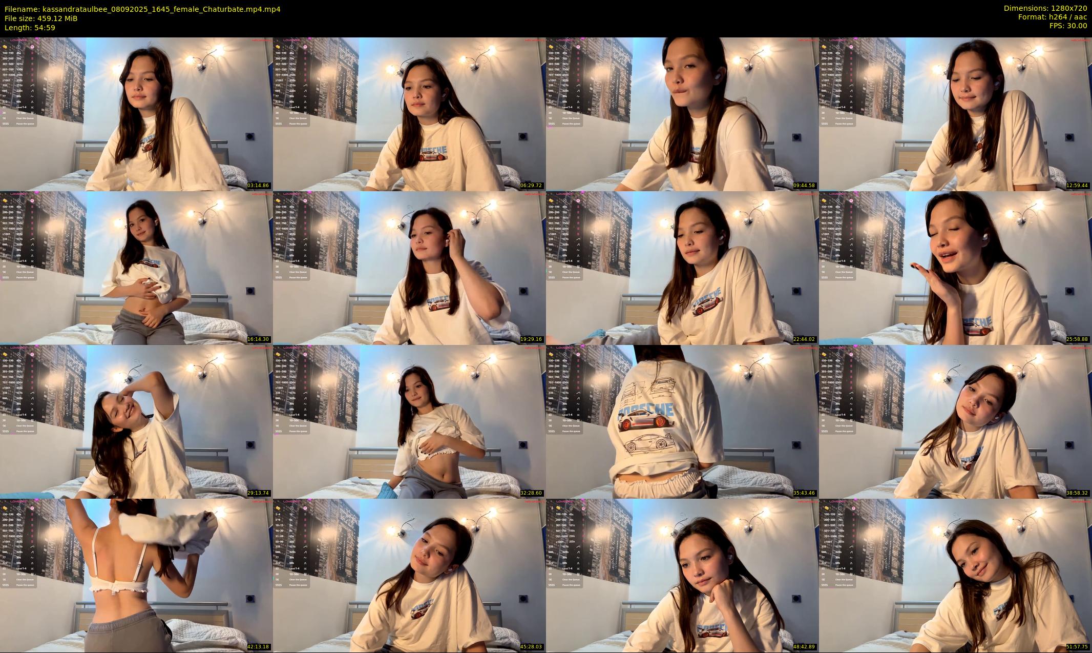 kassandrataulbee — 55 minute Chaturbate female cam show recording, 720p, Sep 8, 2025