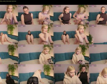 kebesheska — 120 minute Chaturbate couple cam show recording, 720p, Sep 8, 2025