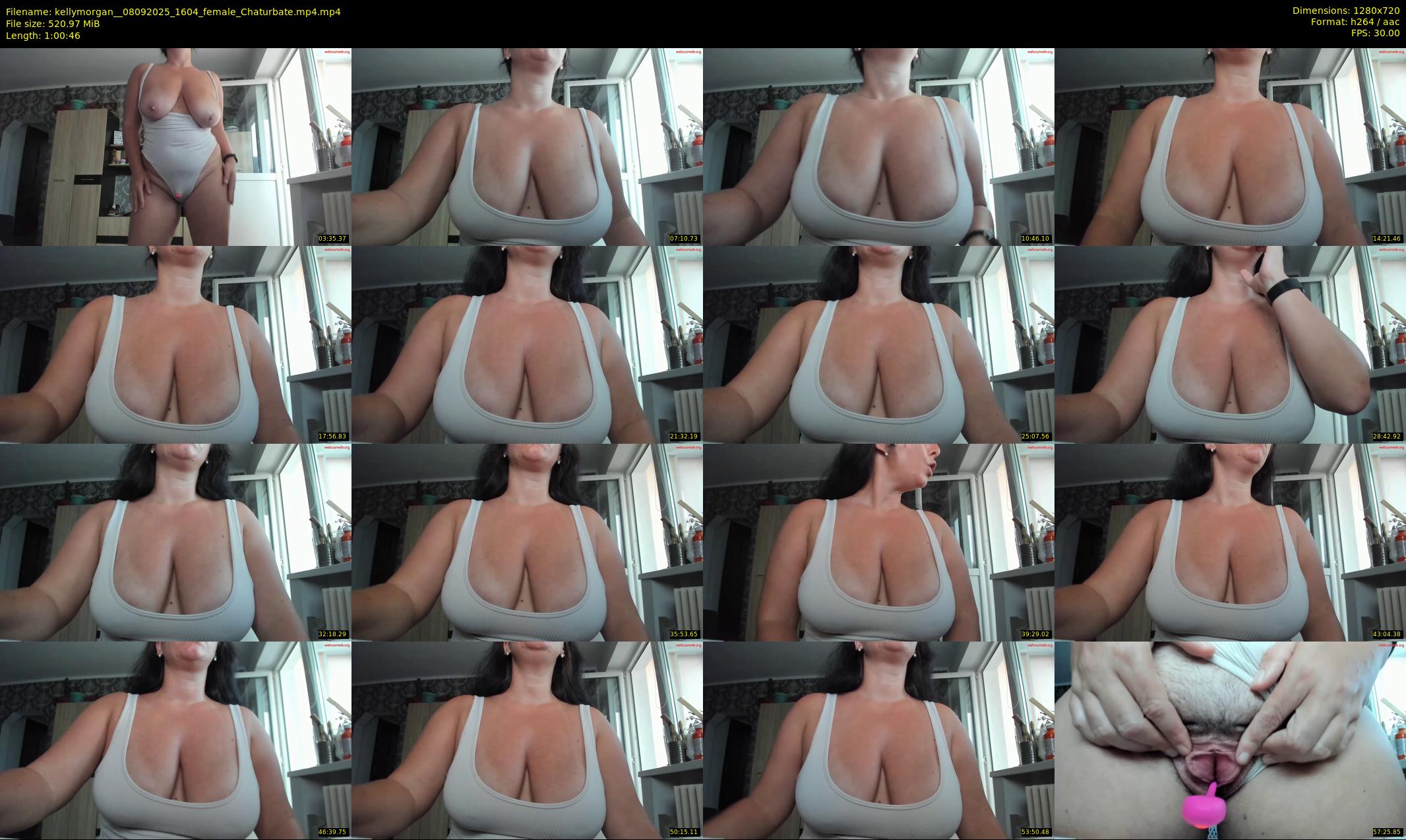 kellymorgan_ — 61 minute Chaturbate female cam show recording, 720p, Sep 8, 2025